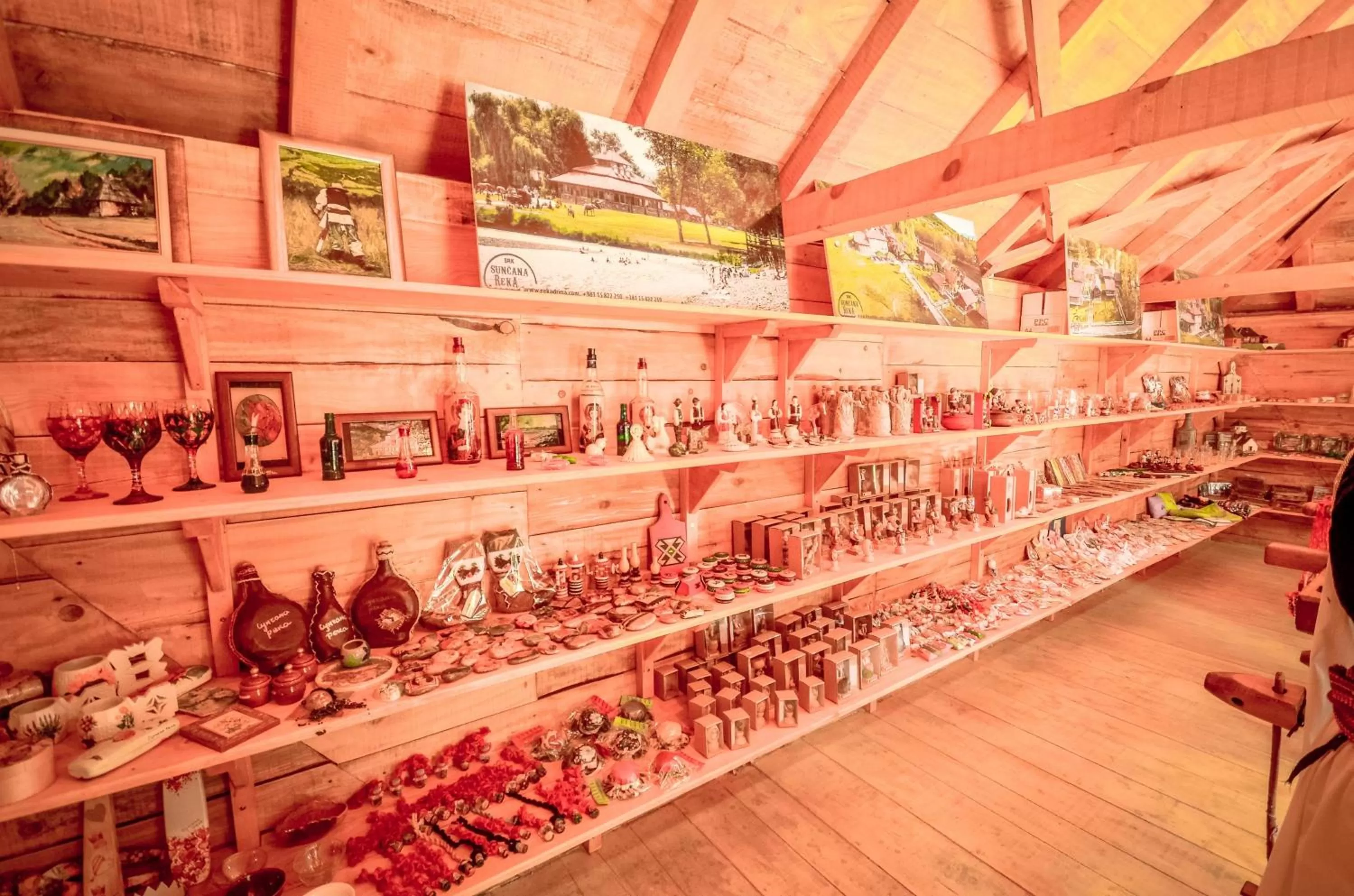 On-site shops in B&B Etno Village Sunčana Reka