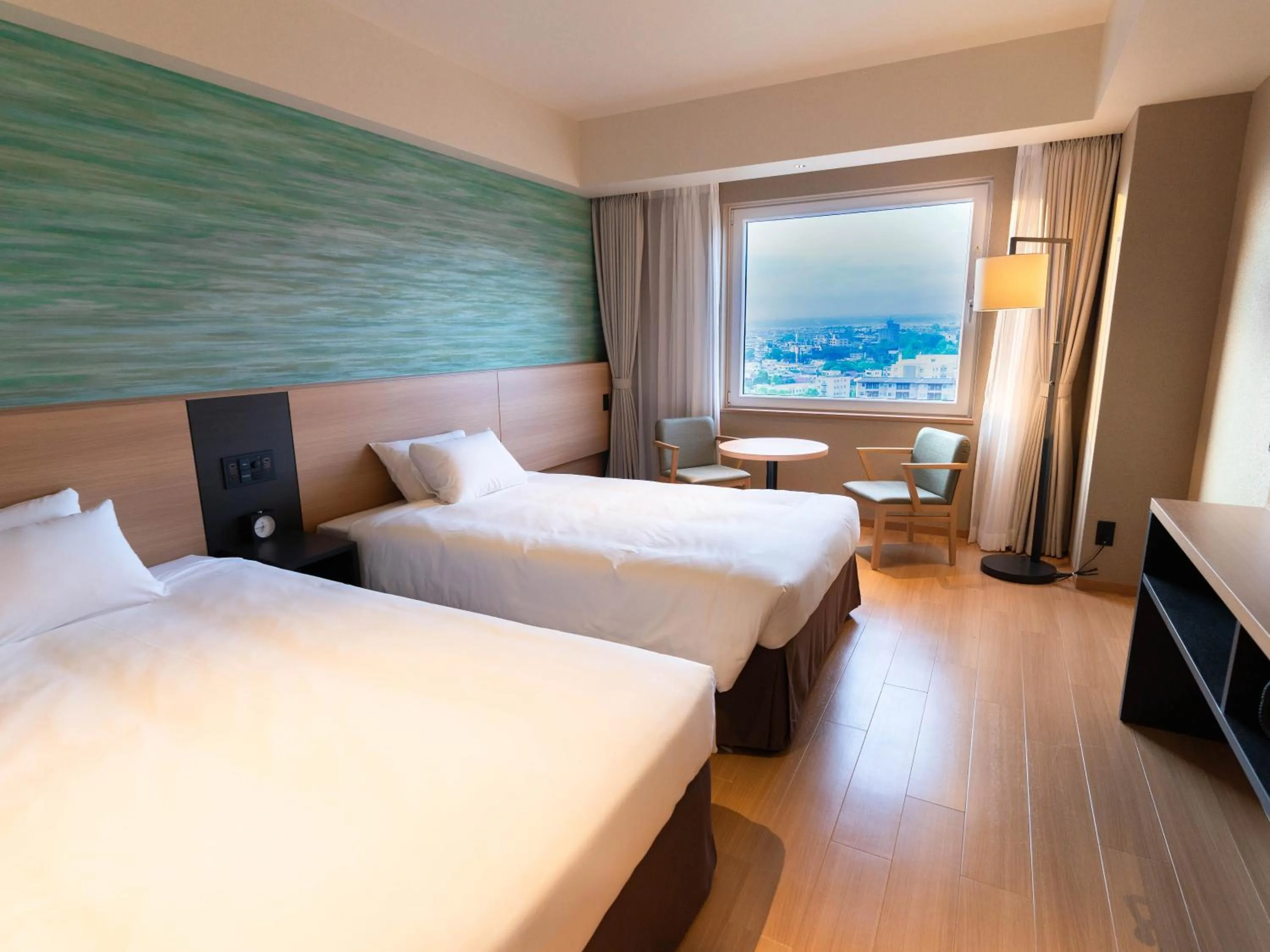 Photo of the whole room, Bed in Hakodate Yunokawa Onsen Umi to Akari Hewitt Resort