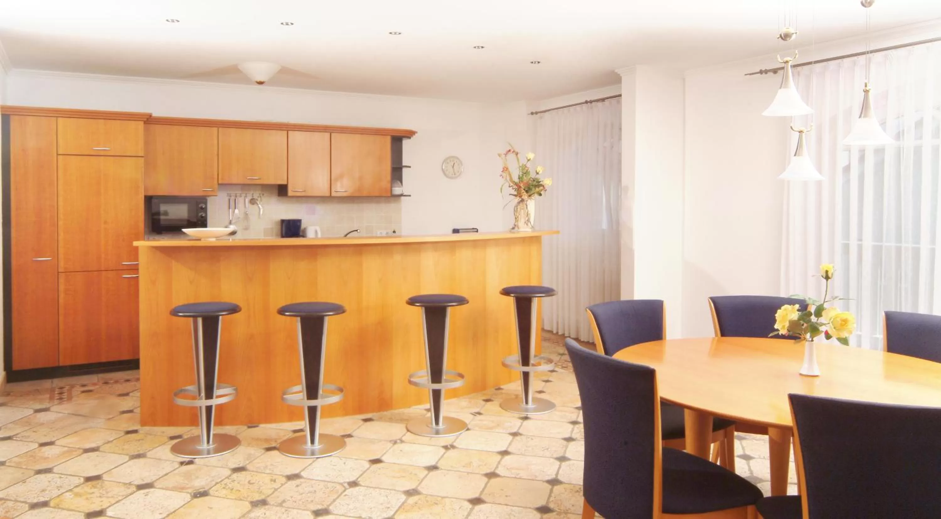 Kitchen or kitchenette in Strandhaus Belvedere