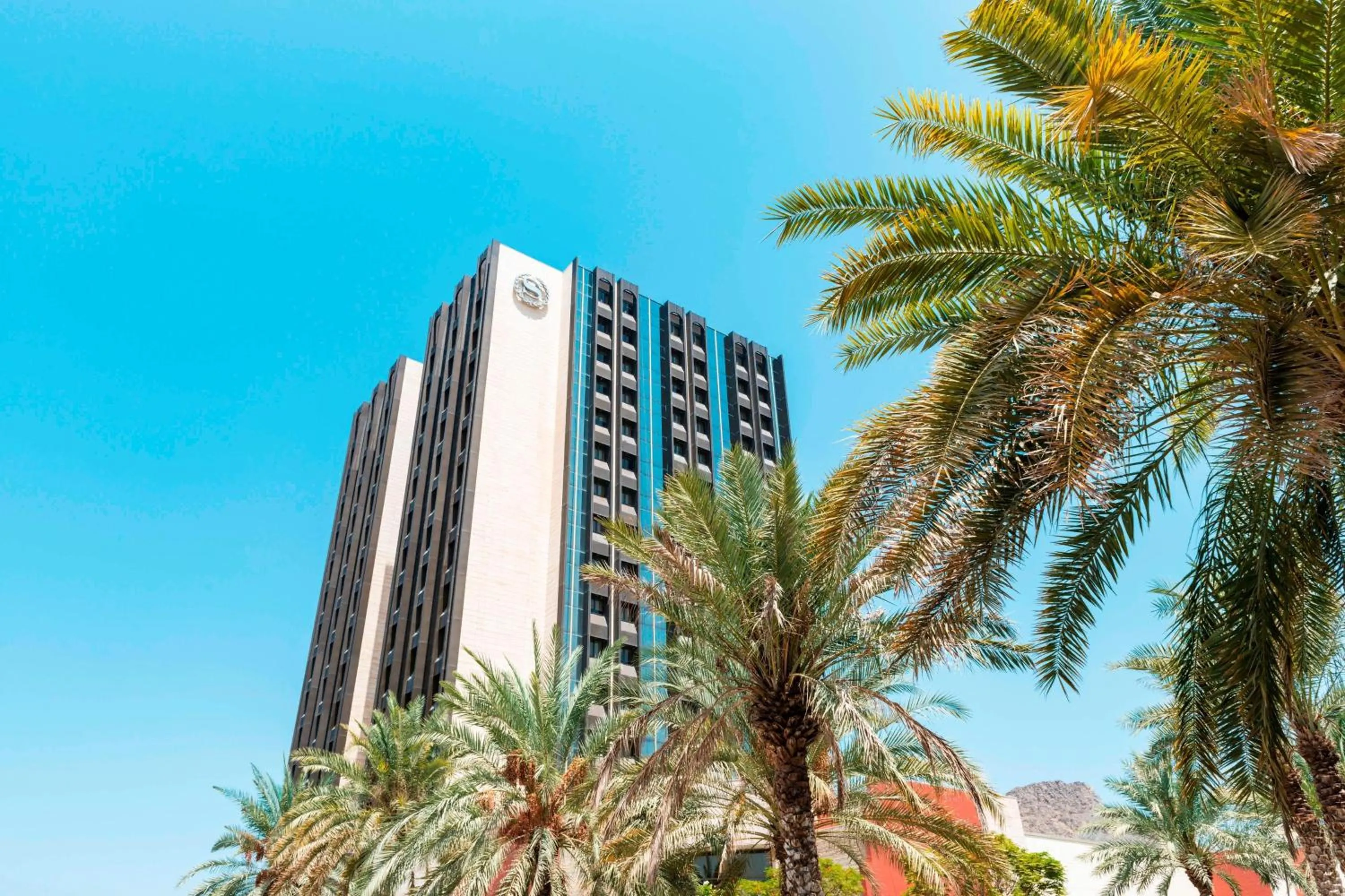 Property building in Sheraton Oman Hotel