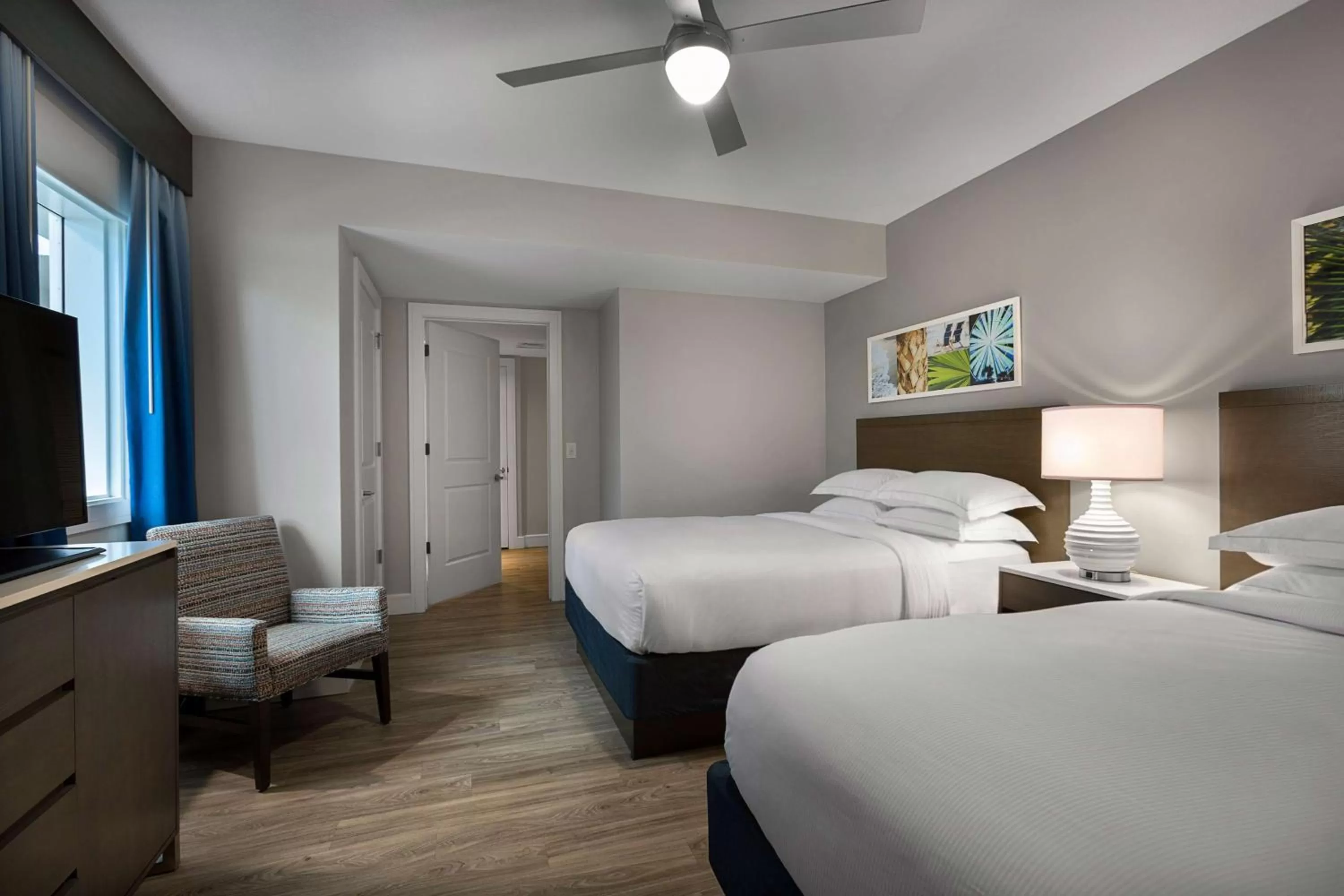 Bed in Hilton Grand Vacations Club Ocean 22 Myrtle Beach