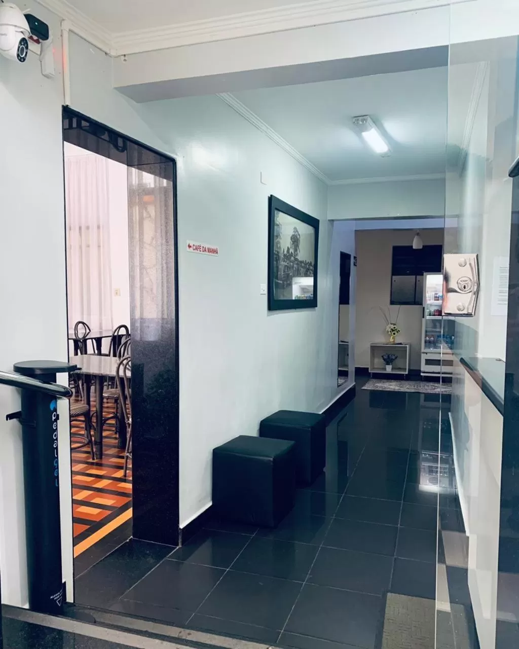 Lobby or reception in Hotel Central de Anápolis