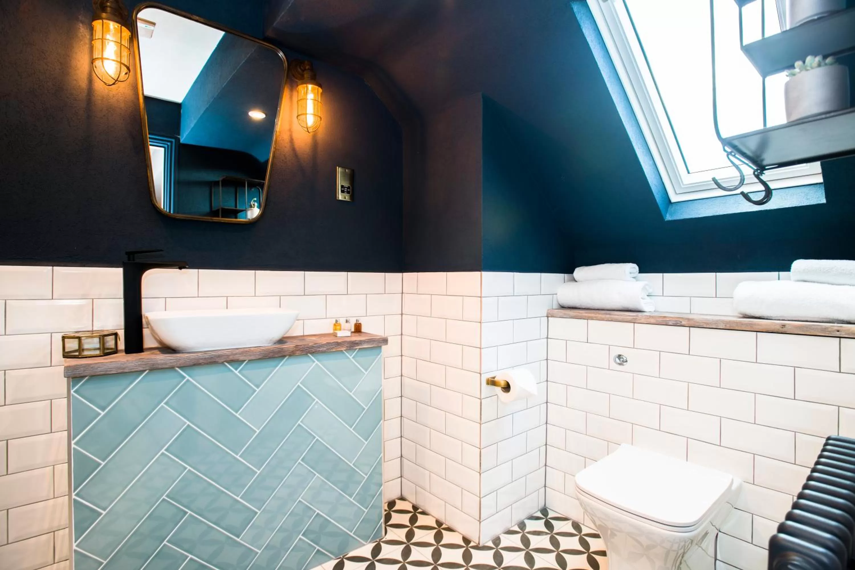 Bathroom in The Lodge Duxford