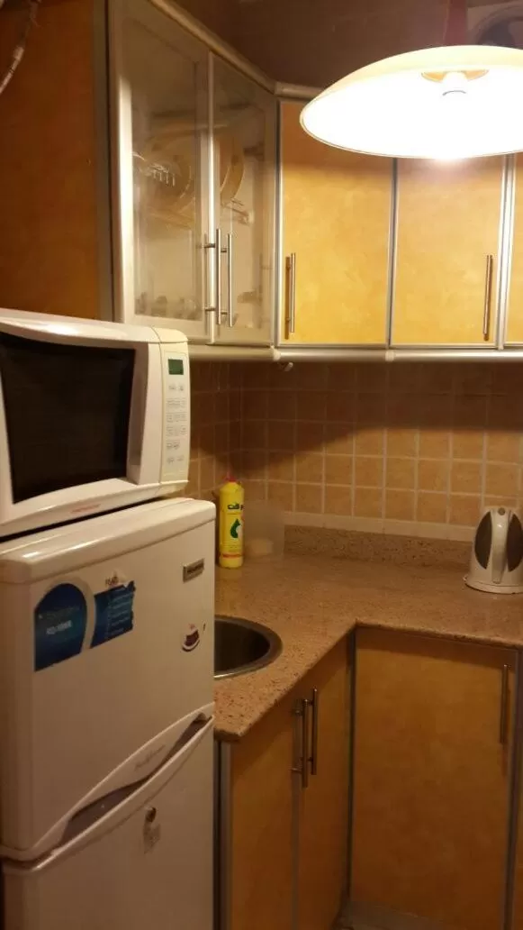 Kitchen or kitchenette in المسواري سوس للوحدات السكنيه
