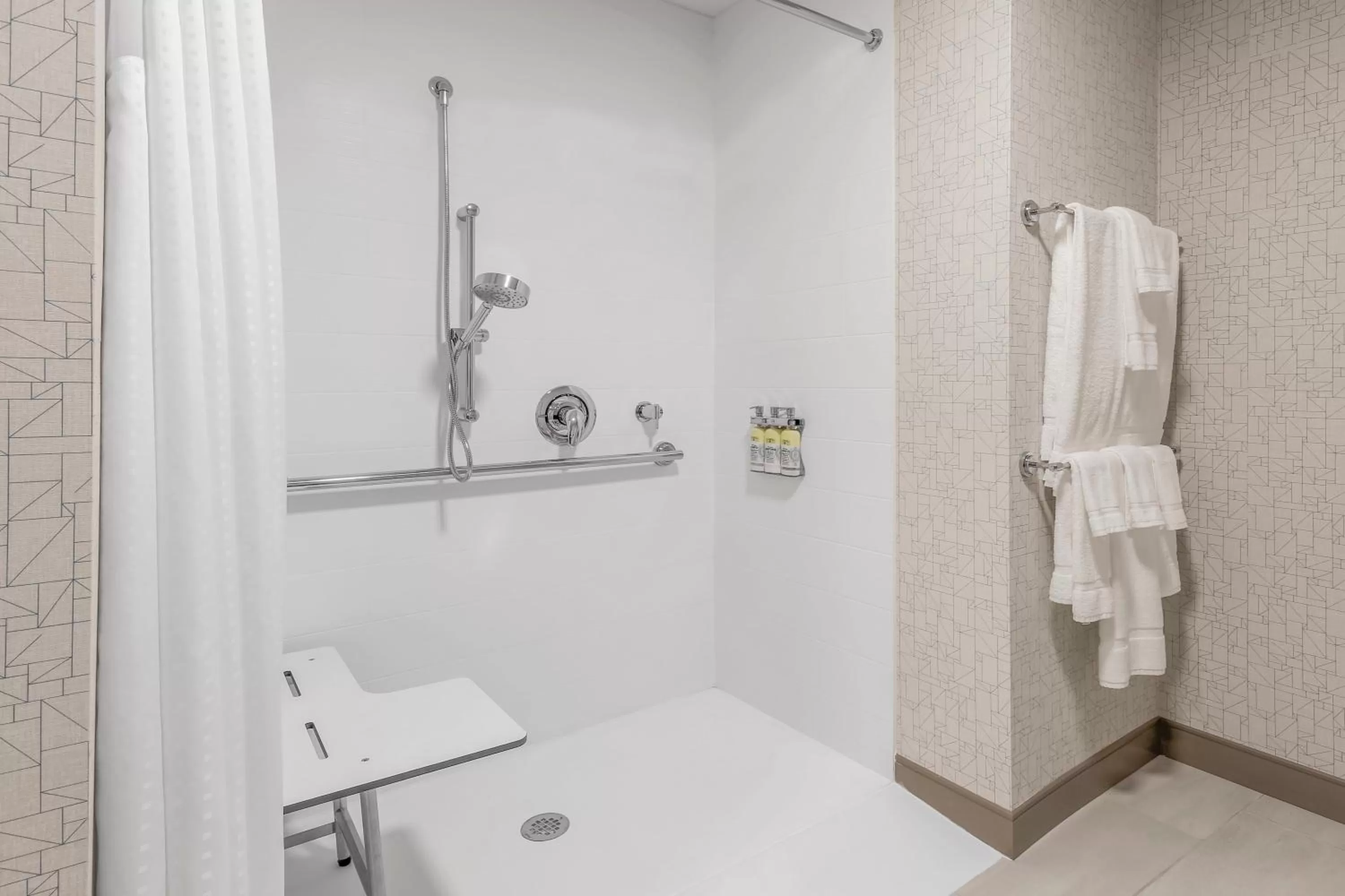 Bathroom in Holiday Inn Express & Suites Chicago O'Hare Airport by IHG