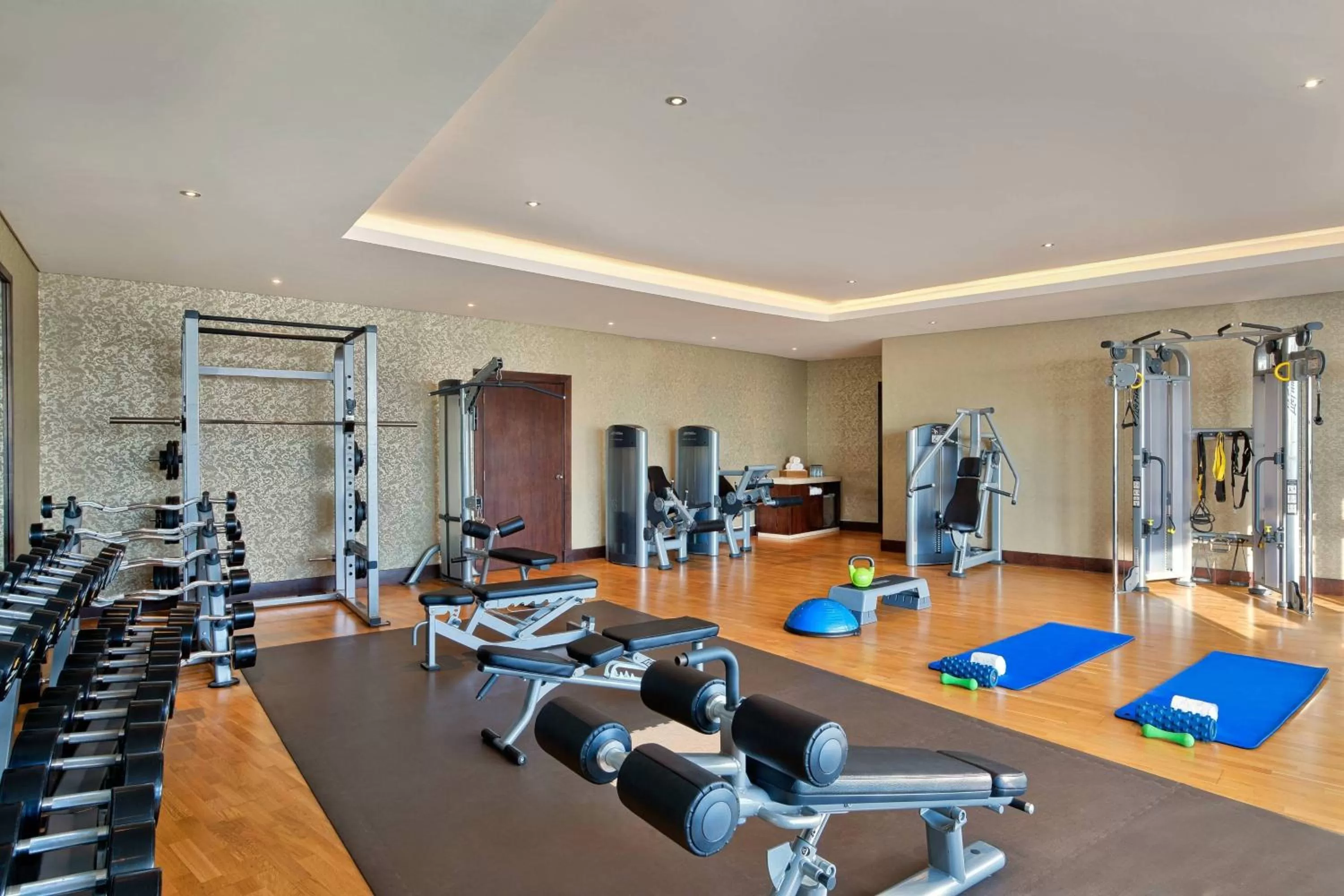 Fitness centre/facilities in JW Marriott Hotel Riyadh