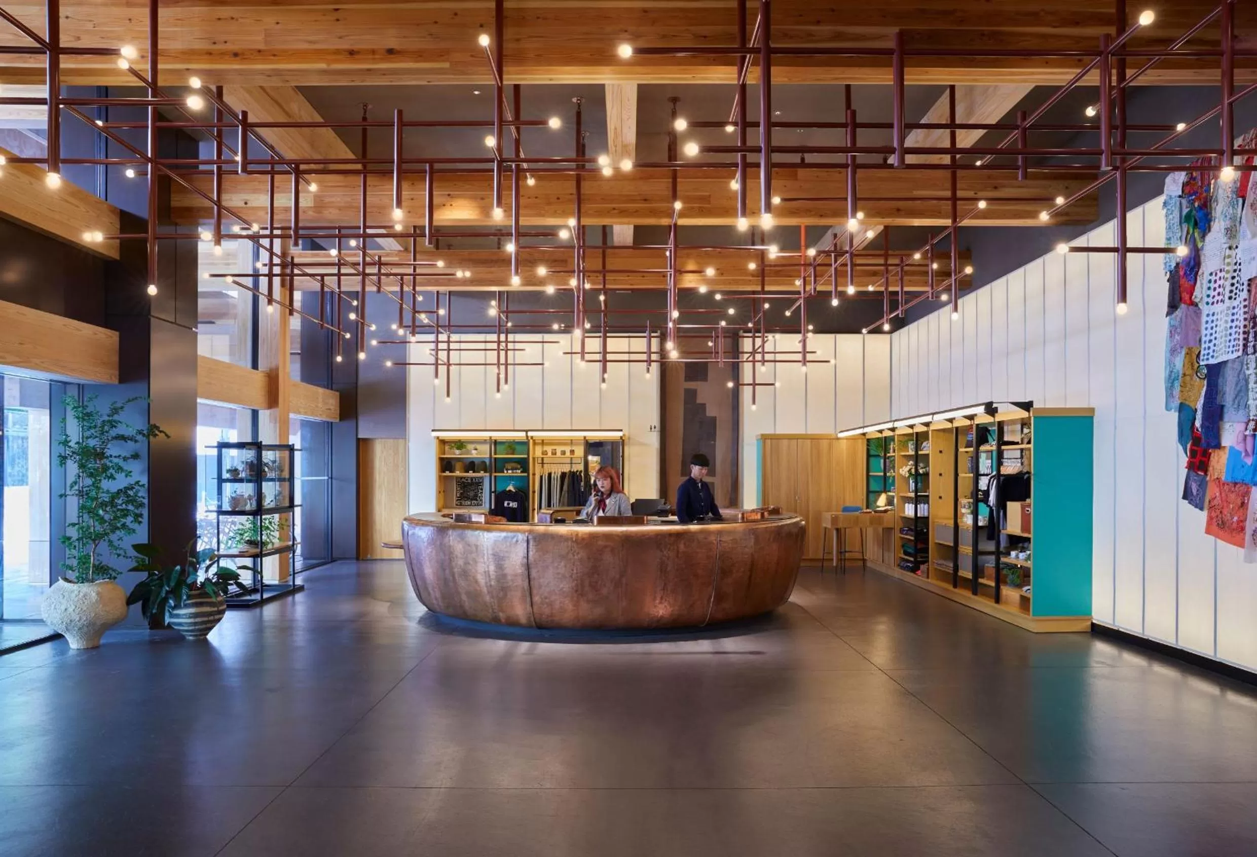 Lobby or reception in Ace Hotel Kyoto