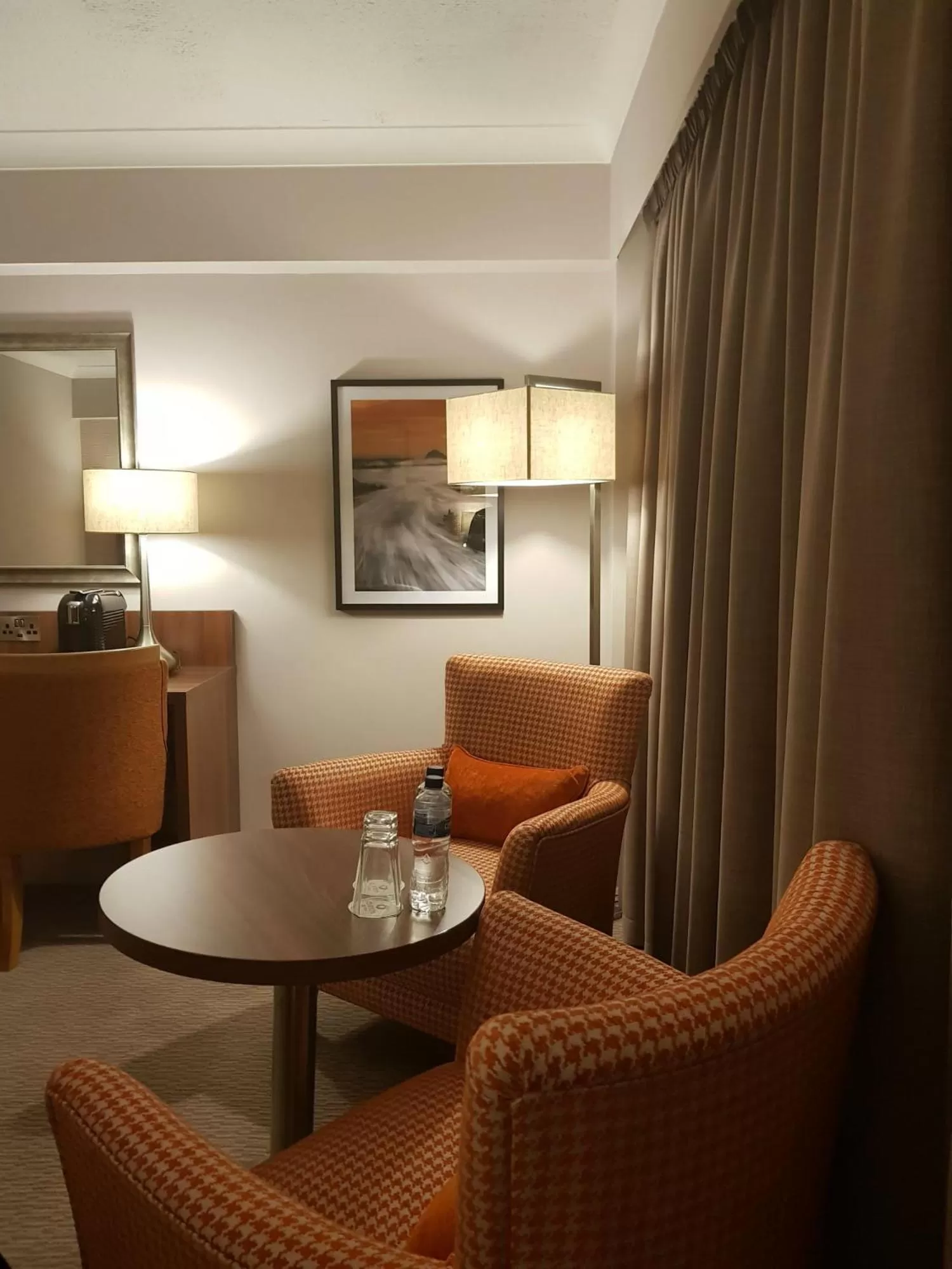 Seating area in Clayton Hotel Silver Springs