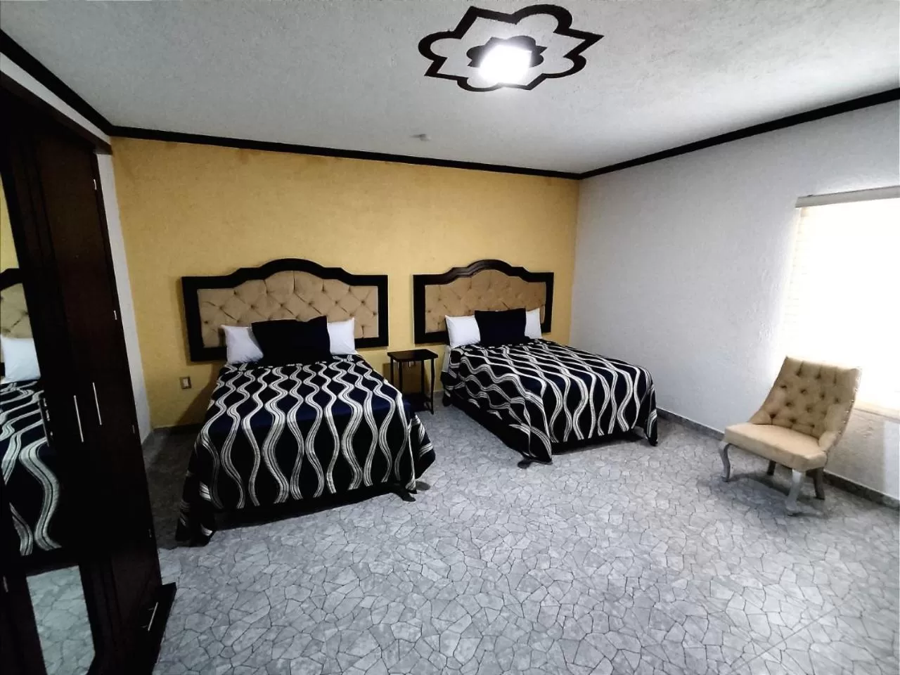 Bed in Hotel Peña Florencia