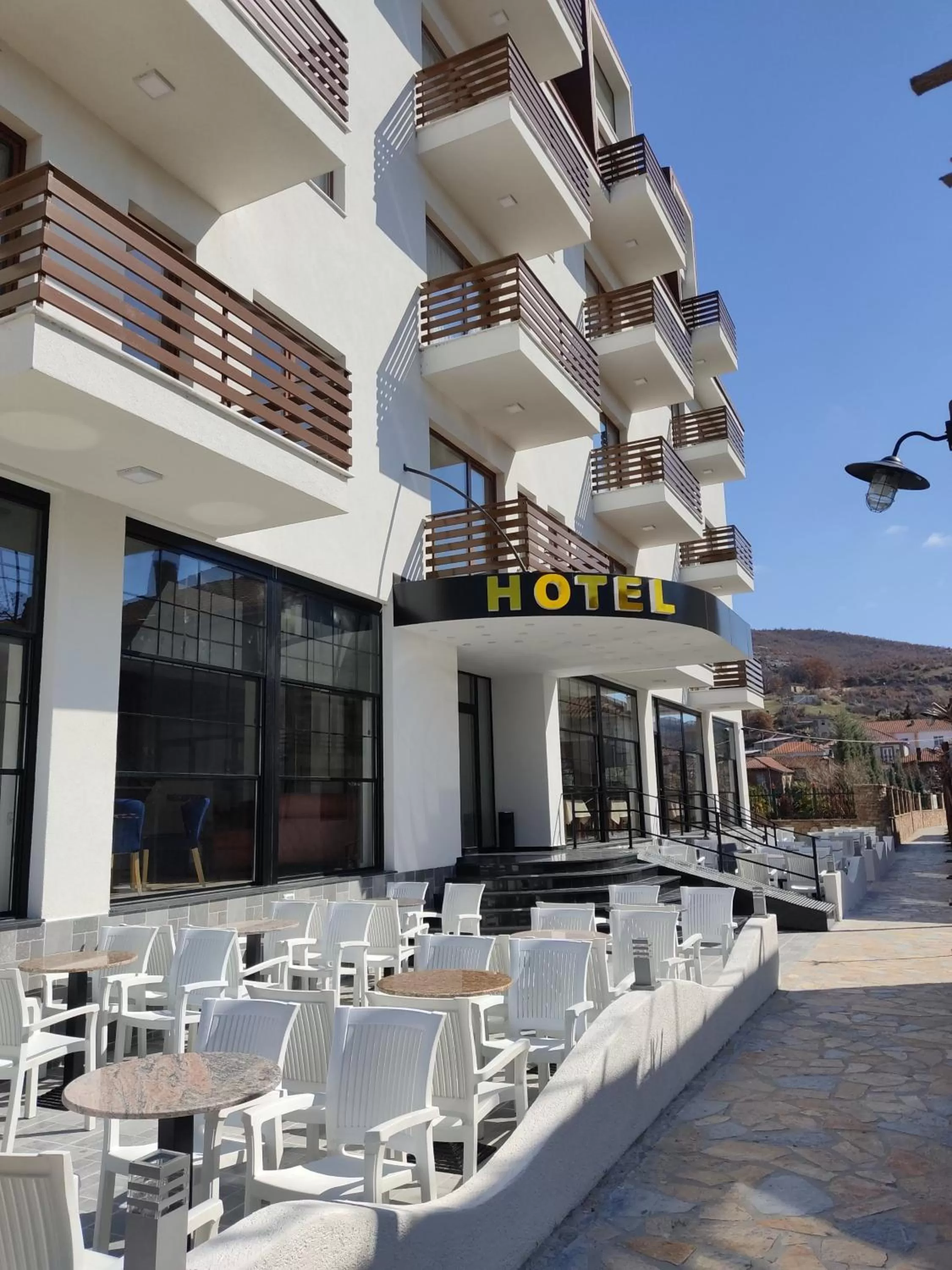 Property building in Grand Hotel Pogradec