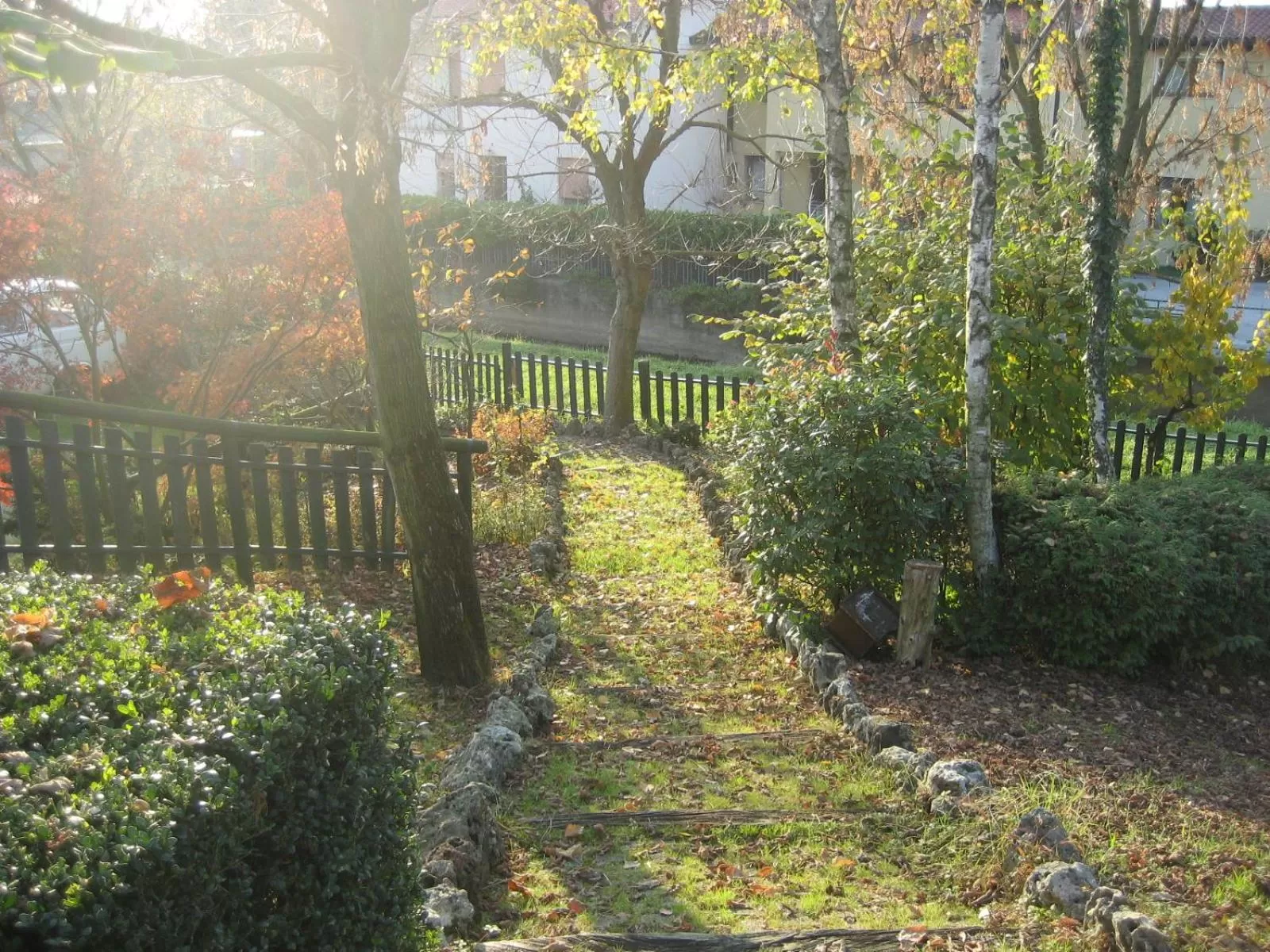 Garden in Hotel Pizzeria Ristorante "Al Leone"