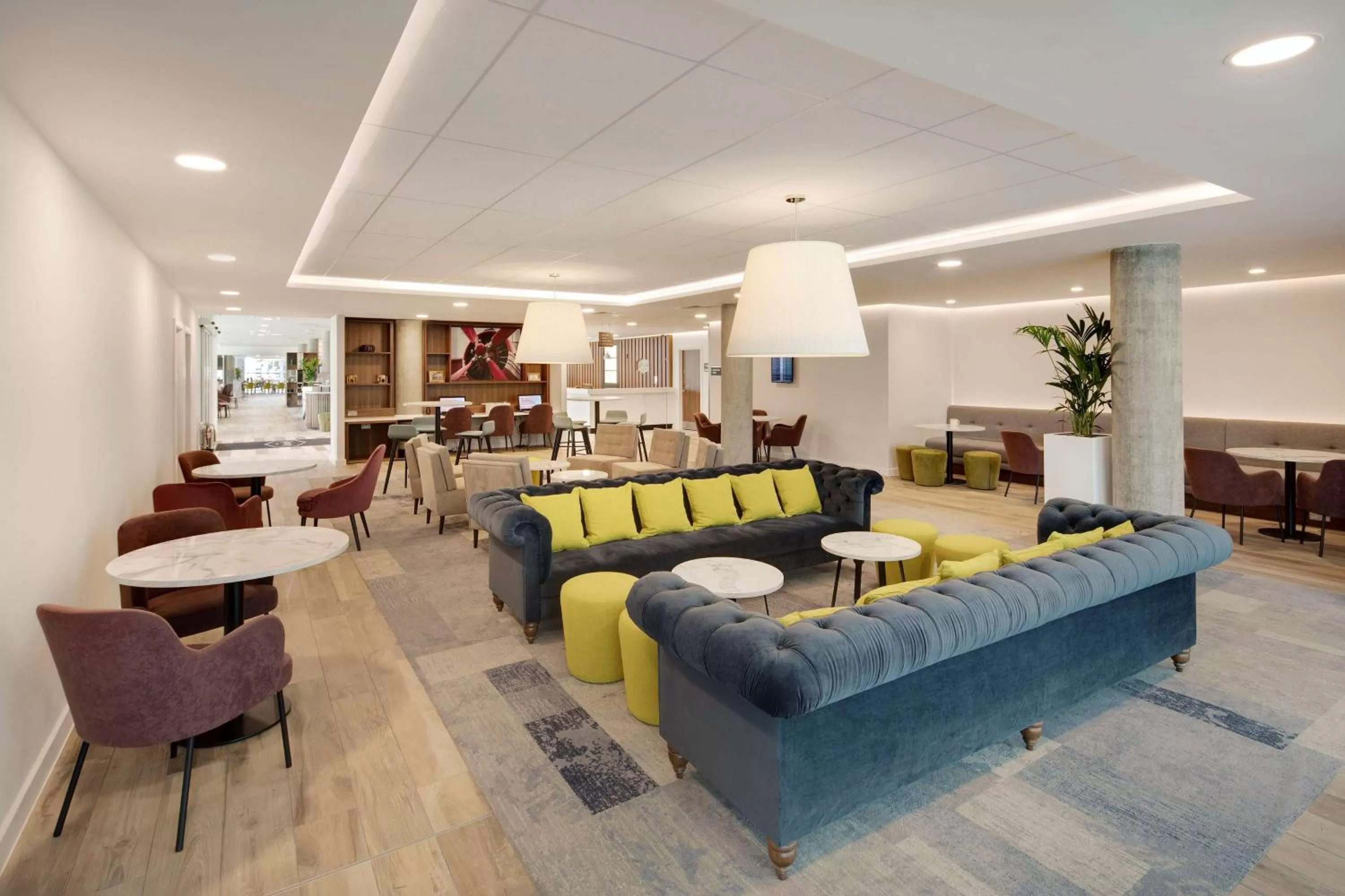 Lobby or reception in Hampton By Hilton London Stansted Airport