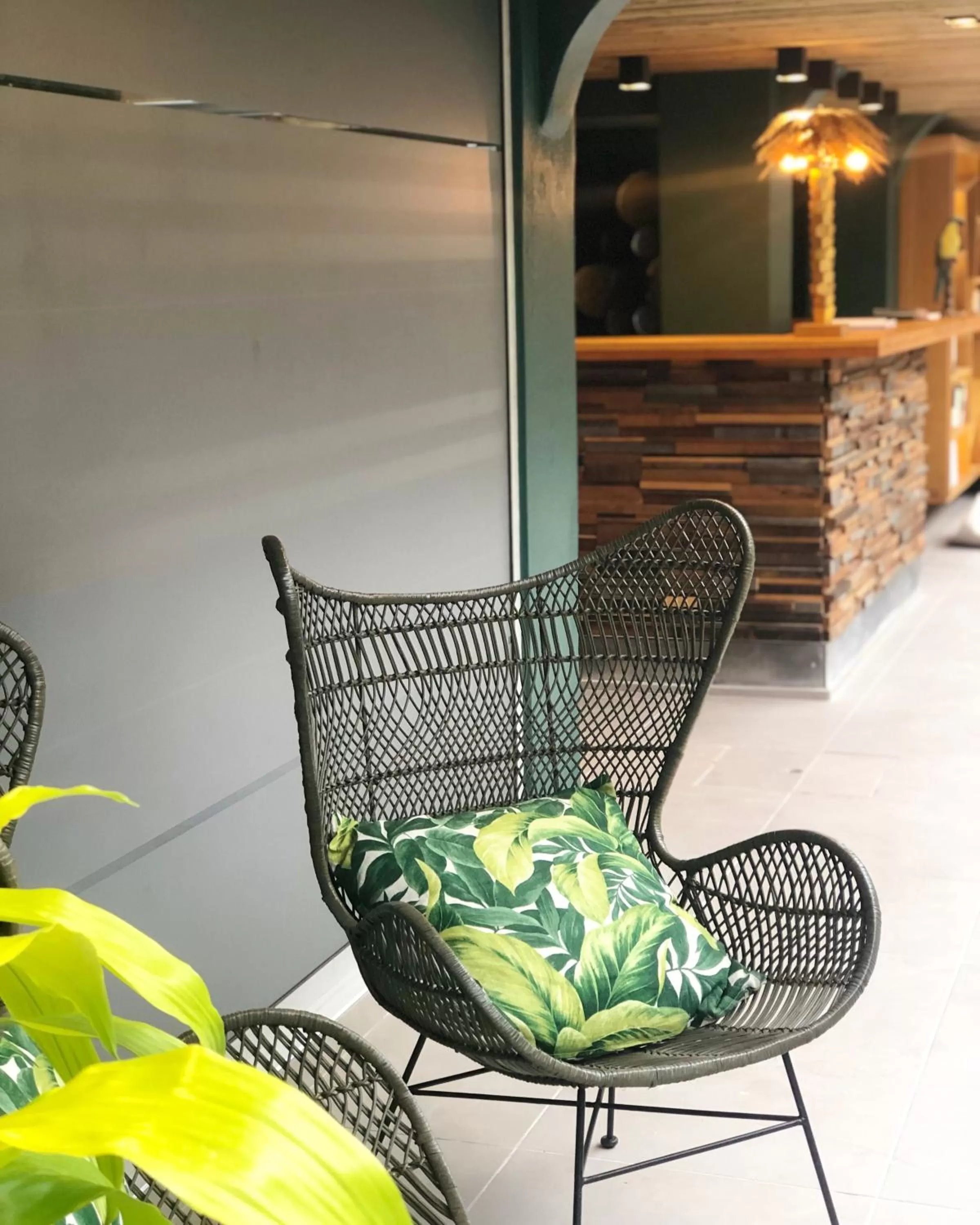 Patio in Centr'Hotel