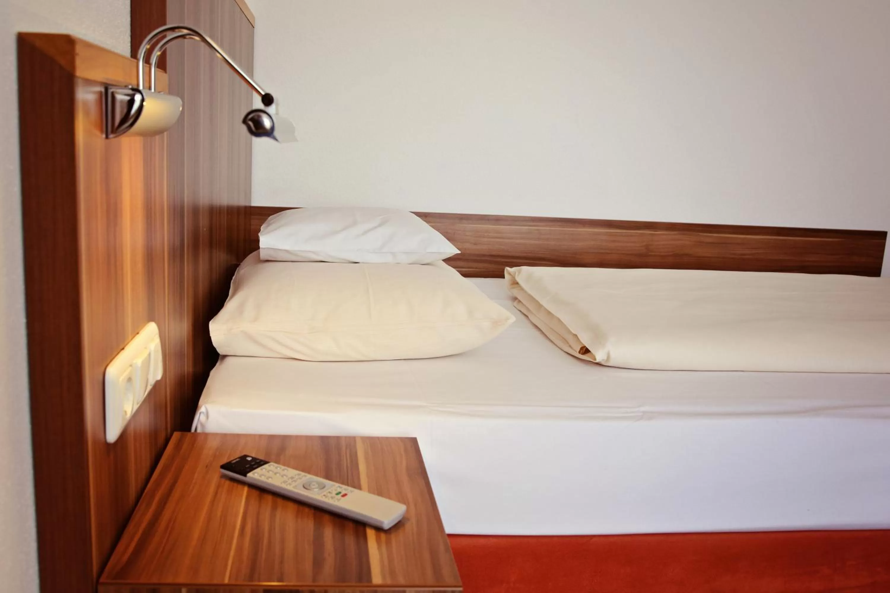 Decorative detail, Bed in Hotel Meridian ***superior