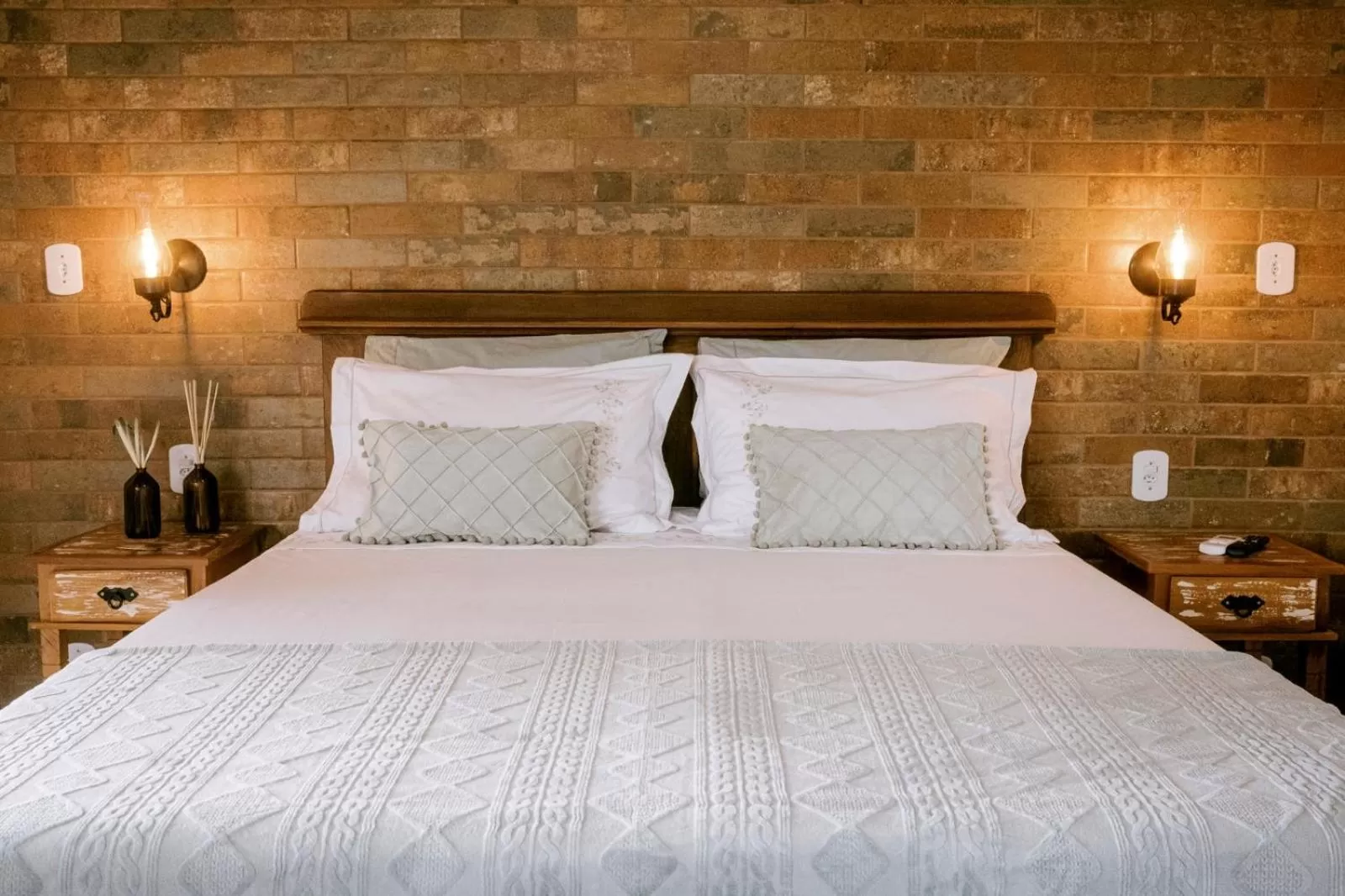 Bed in Hotel Meissner Hof