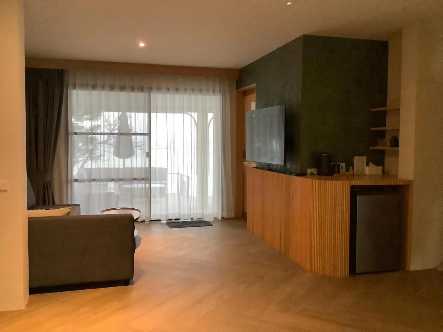 Living room in Punnpreeda Beach Resort - SHA Plus Certified