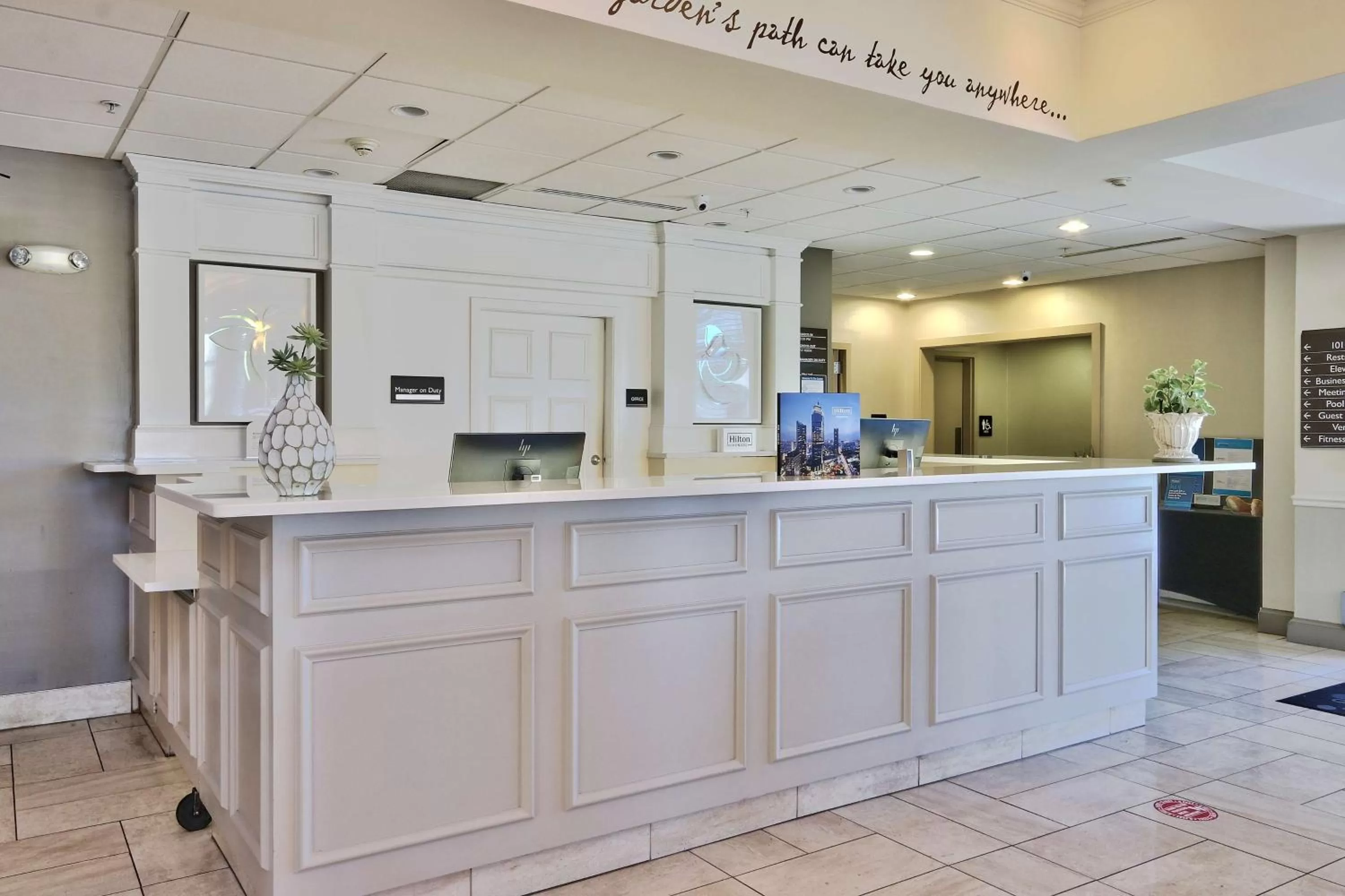 Lobby or reception in Hilton Garden Inn Albuquerque/Journal Center