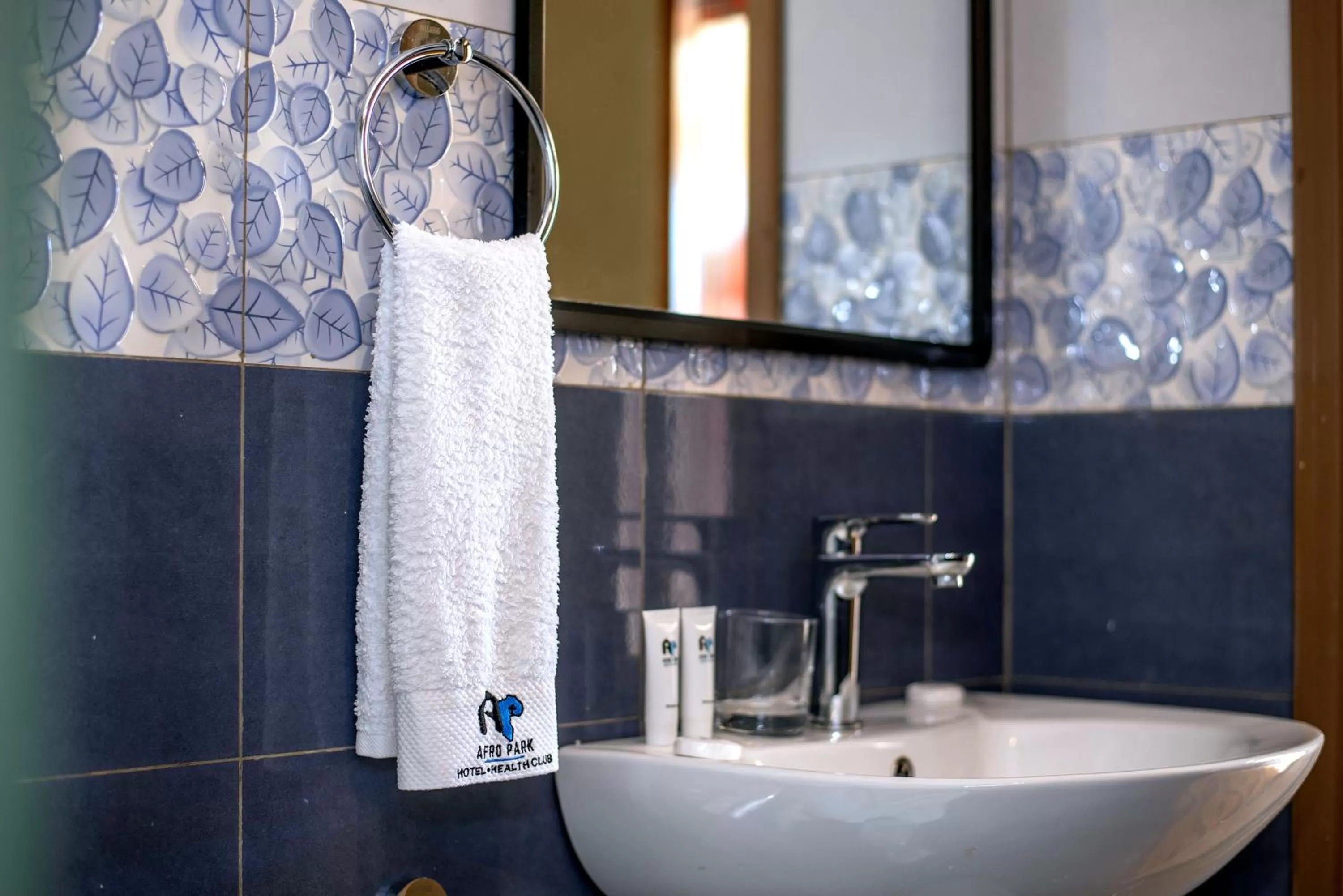 Bathroom in Afro Park Hotel