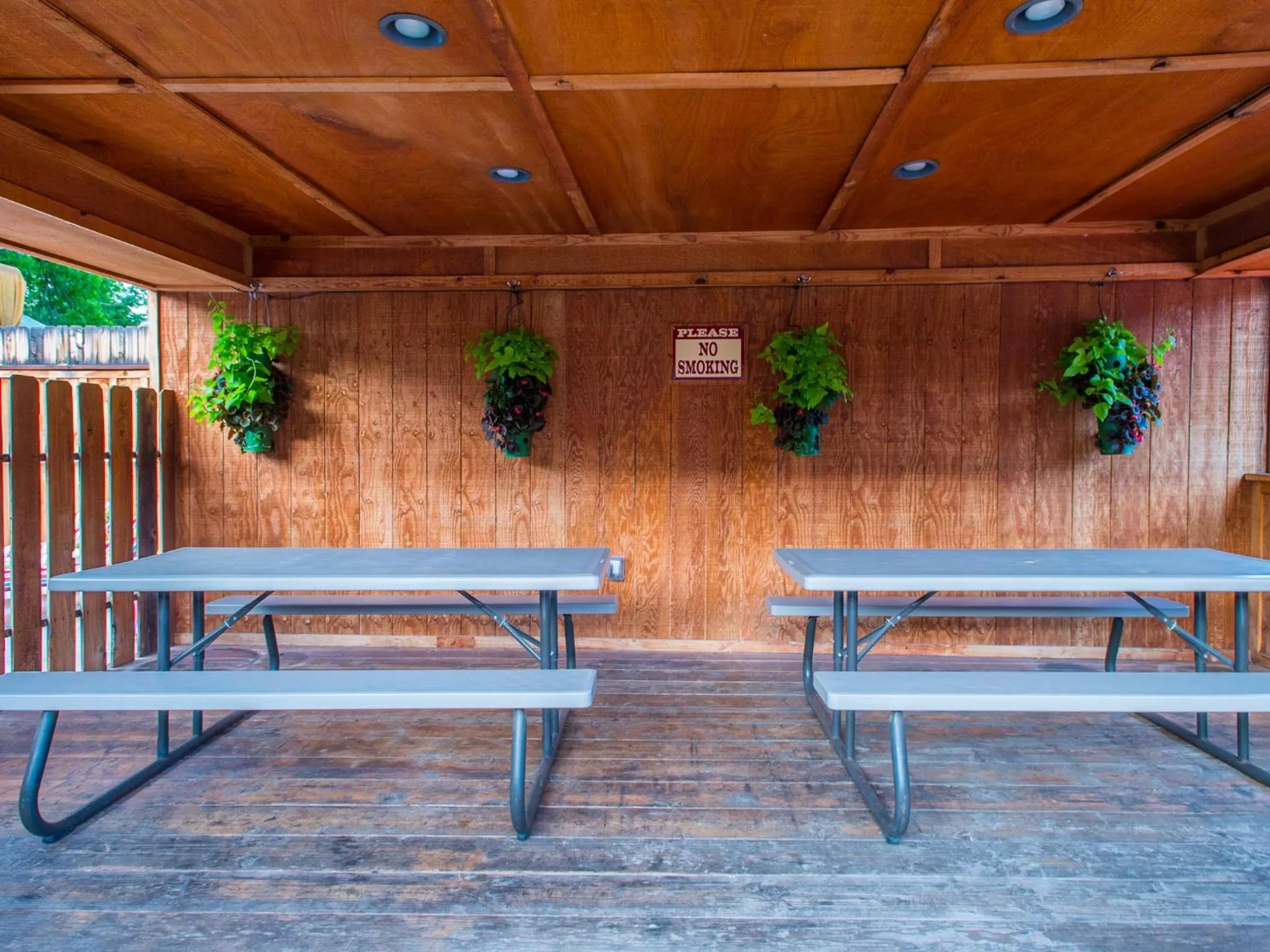 BBQ facilities in Rustic Inn