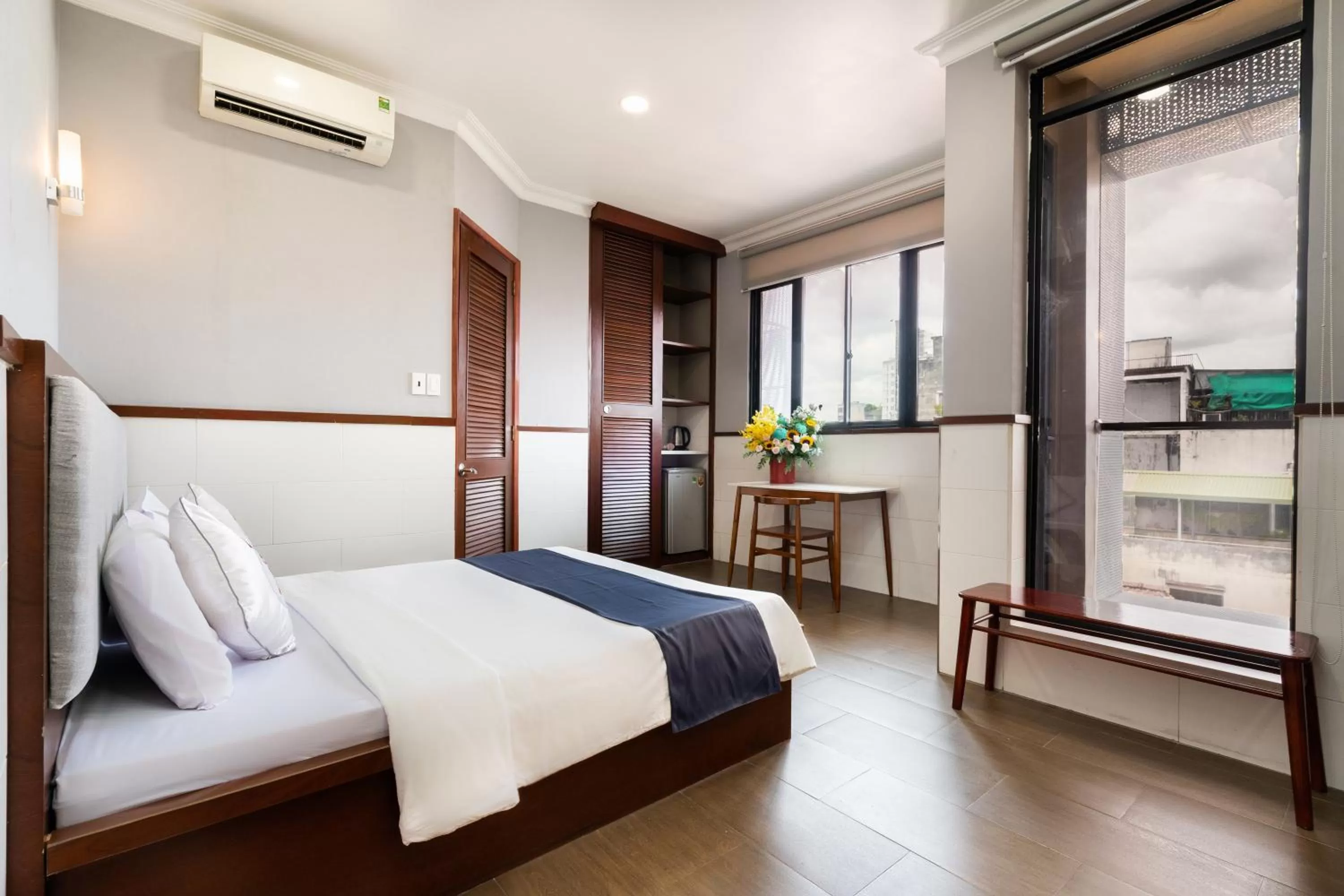 Bed in Văn Hoa Hotel