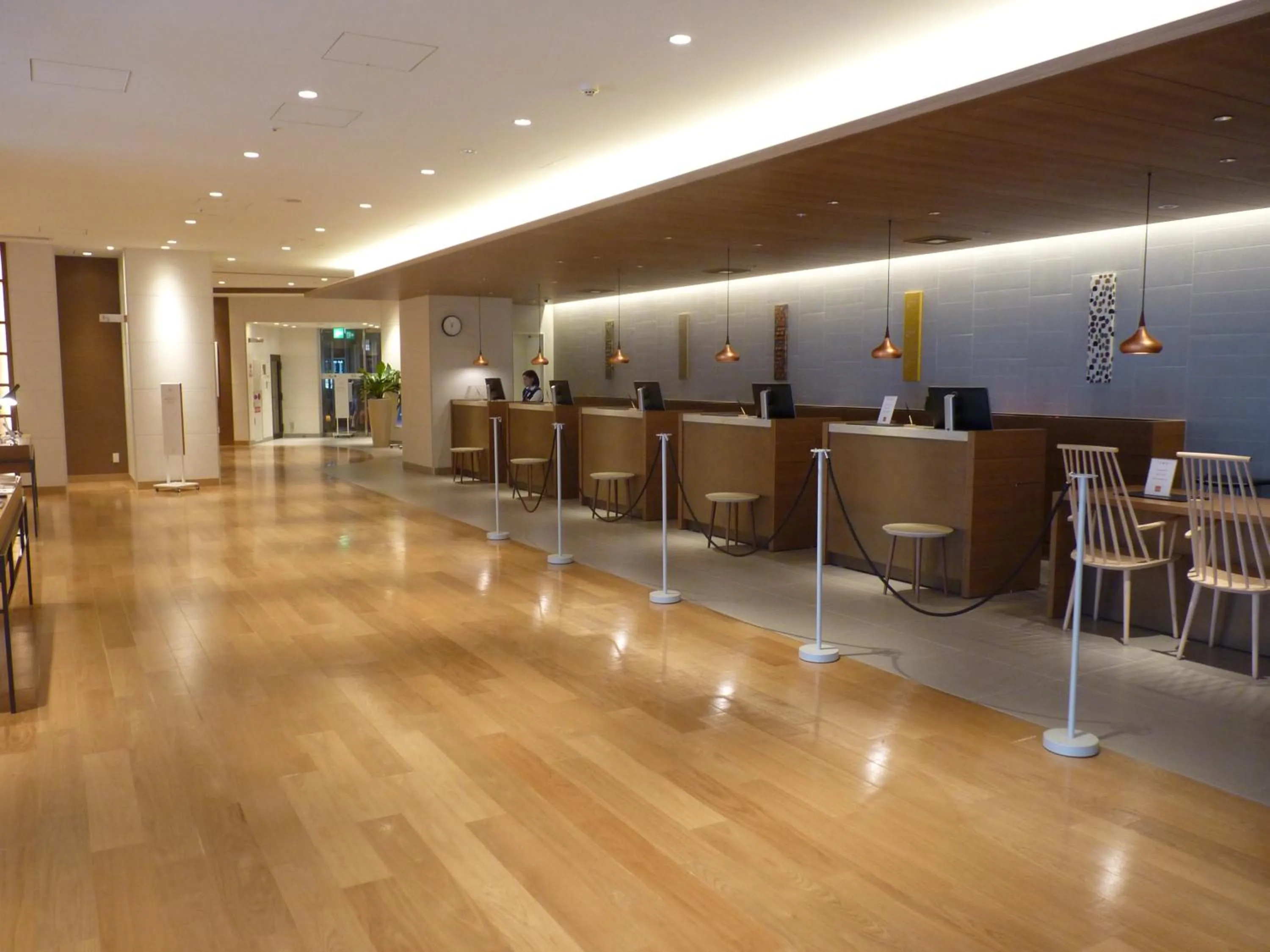 Lobby or reception in Nishitetsu Hotel Croom Hakata
