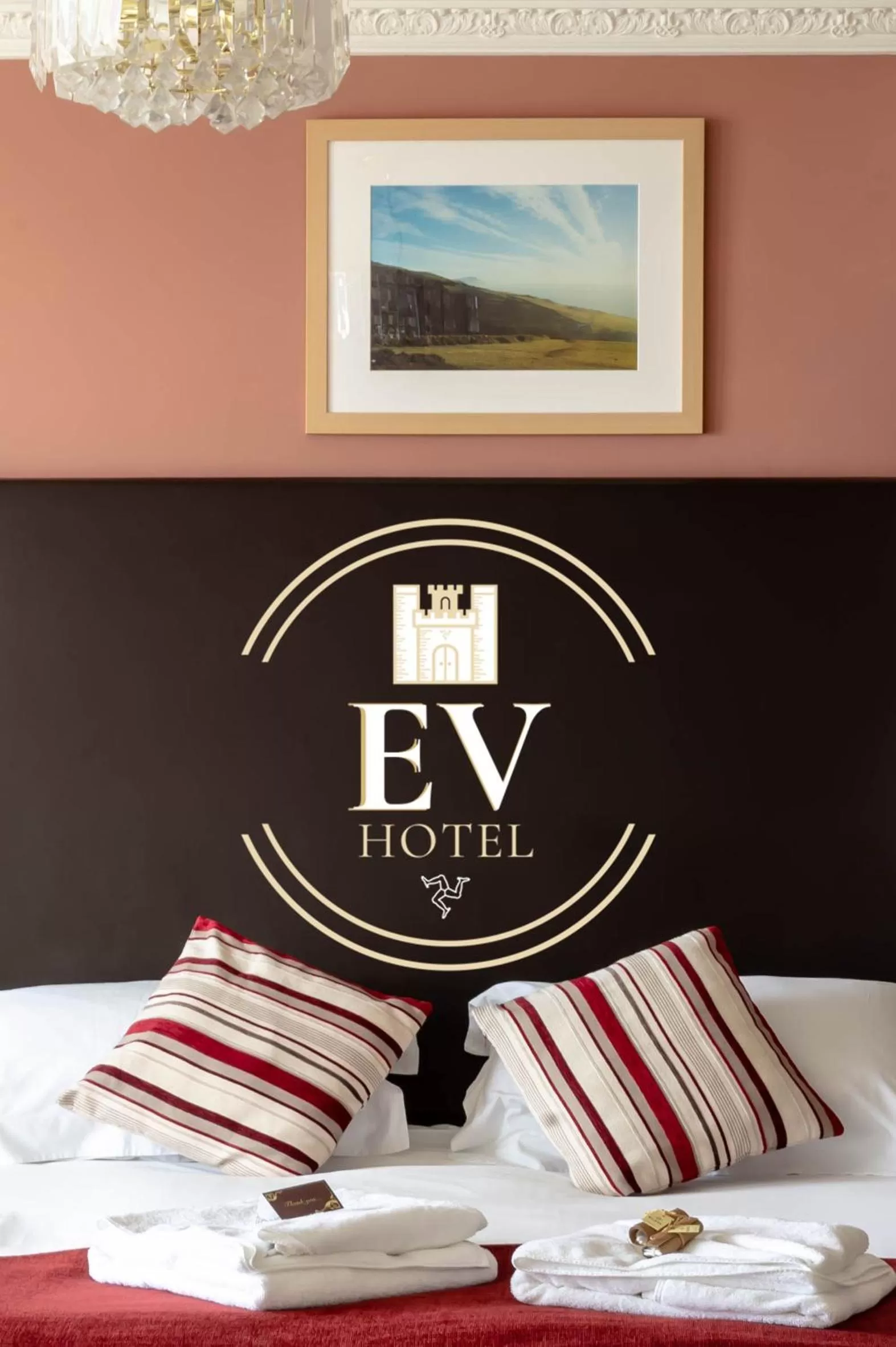 Bed in Ellan Vannin Hotel