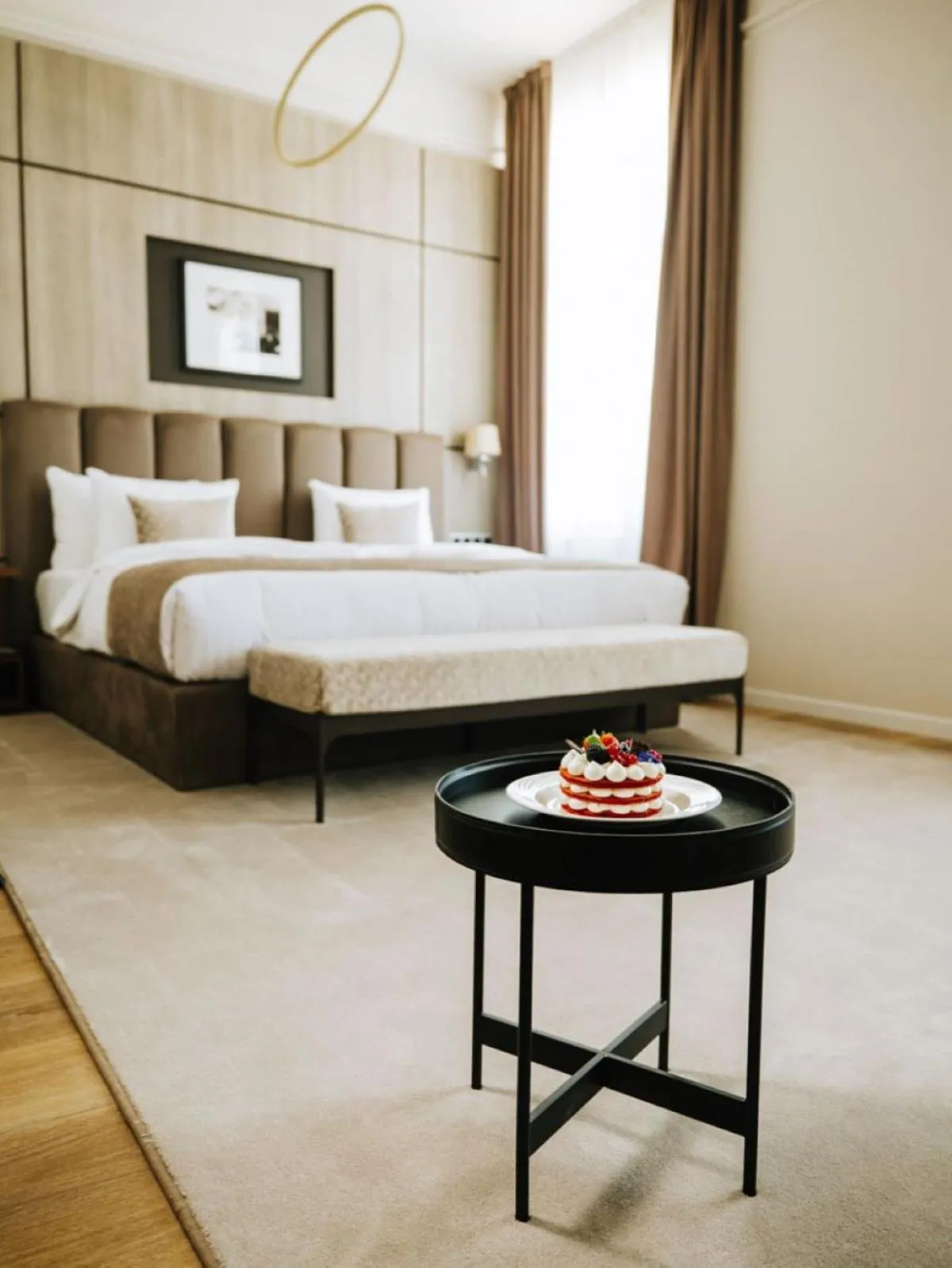 Bed in Anna Grand Hotel