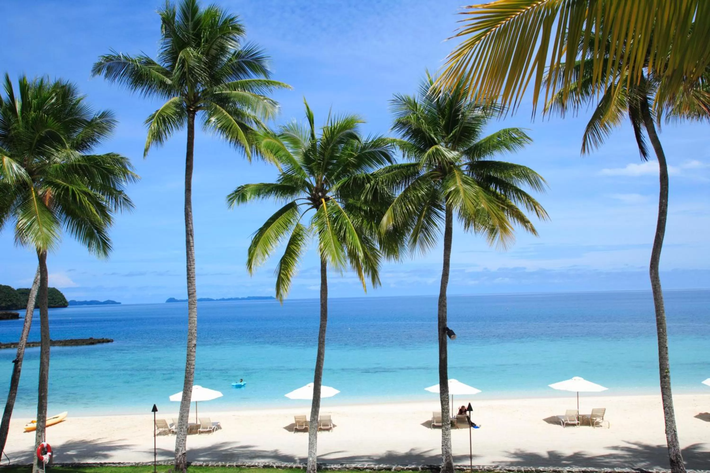 Beach in Palau Pacific Resort