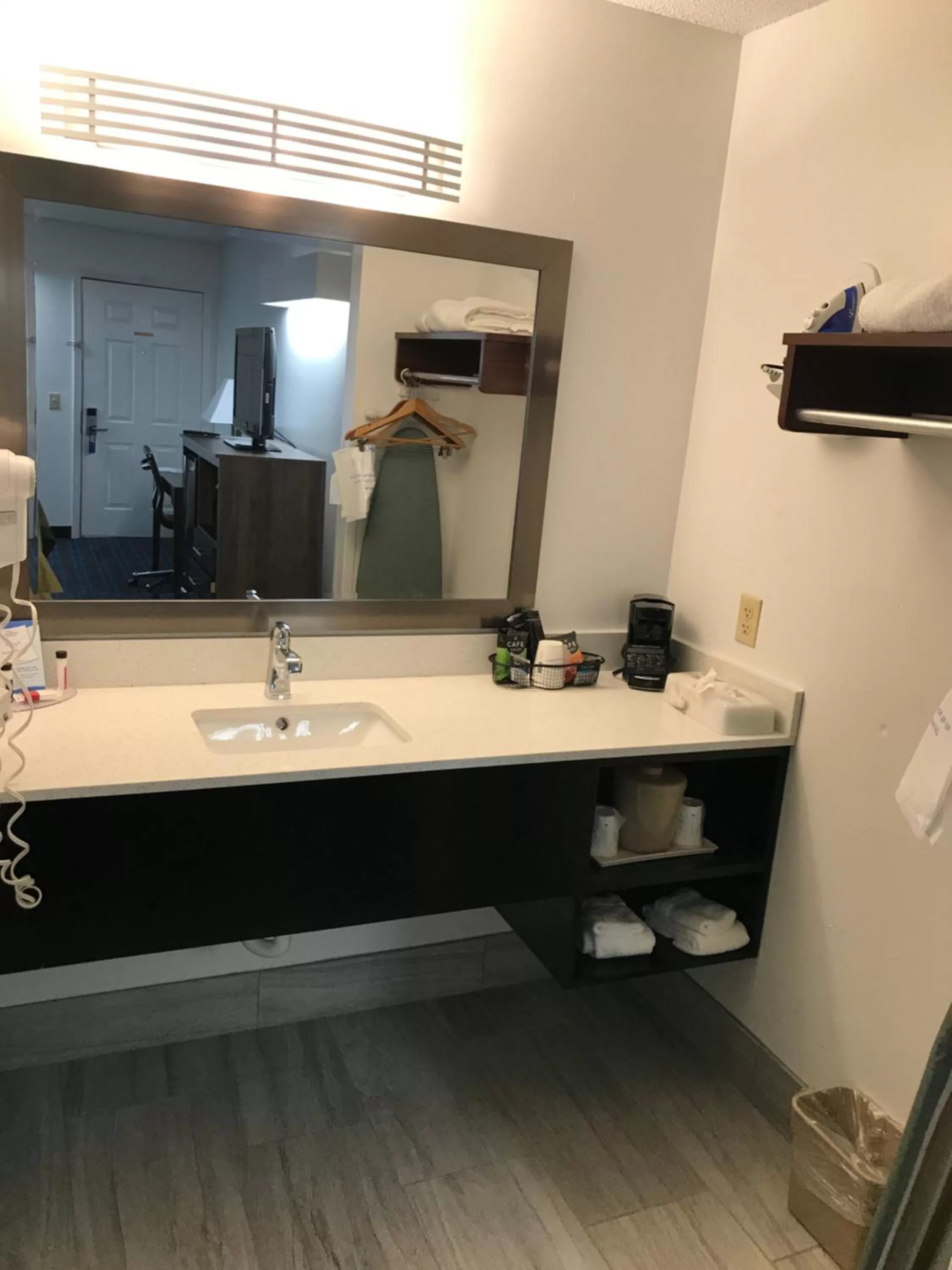 Bathroom in Baymont by Wyndham Anderson Clemson