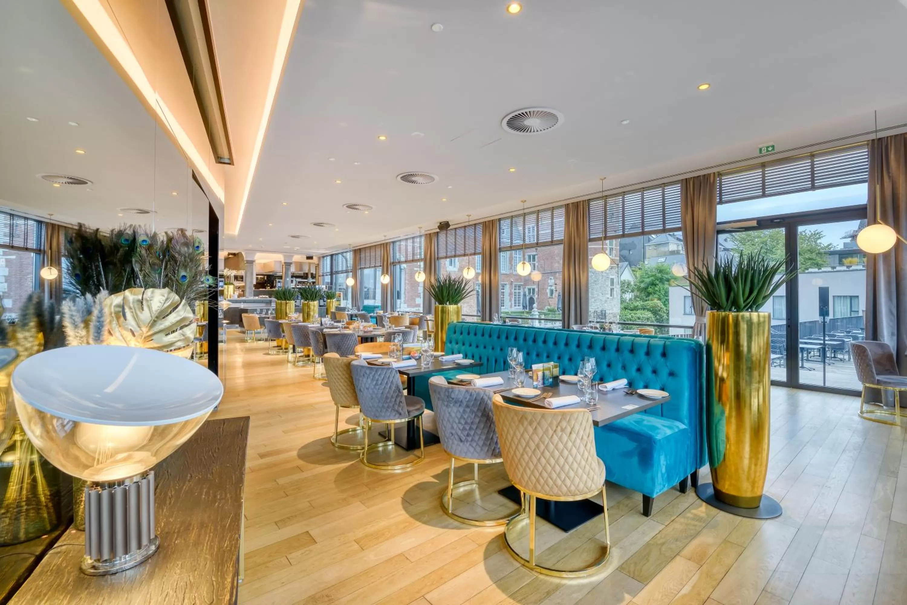 Restaurant/places to eat in Van Der Valk Sélys Liège Hotel & Spa