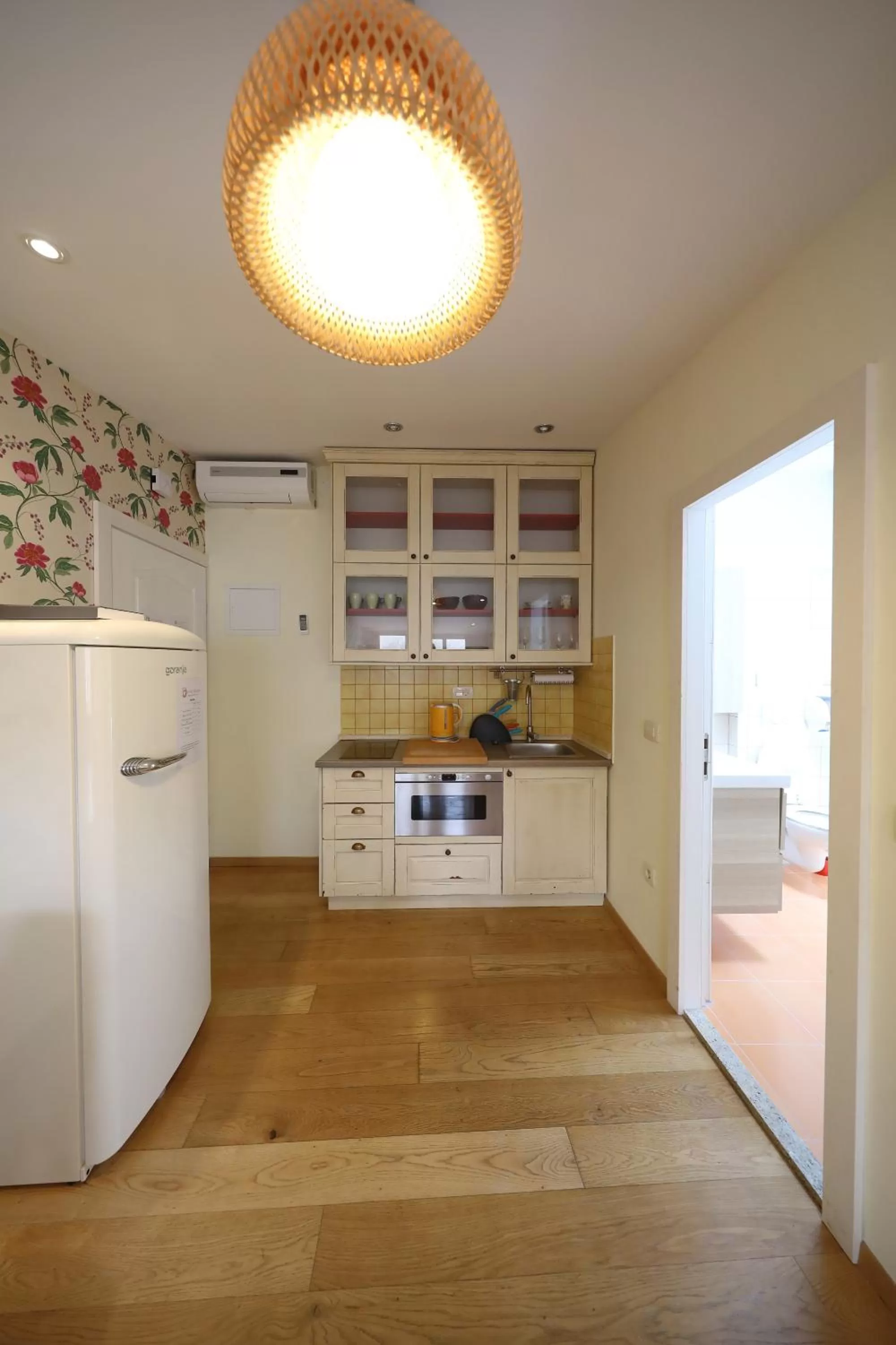 Kitchen or kitchenette in Central Apartments Integrated Hotel