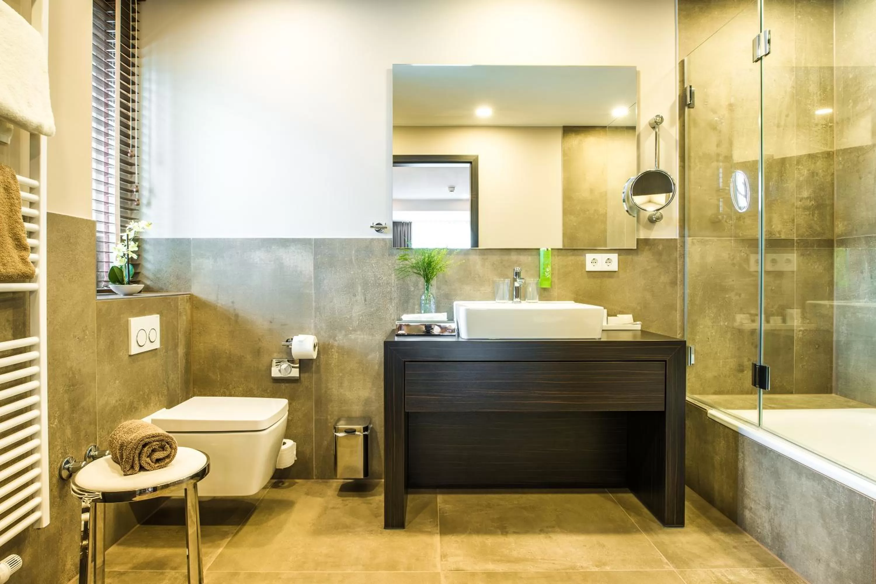 Bathroom in Strandhotel Luv