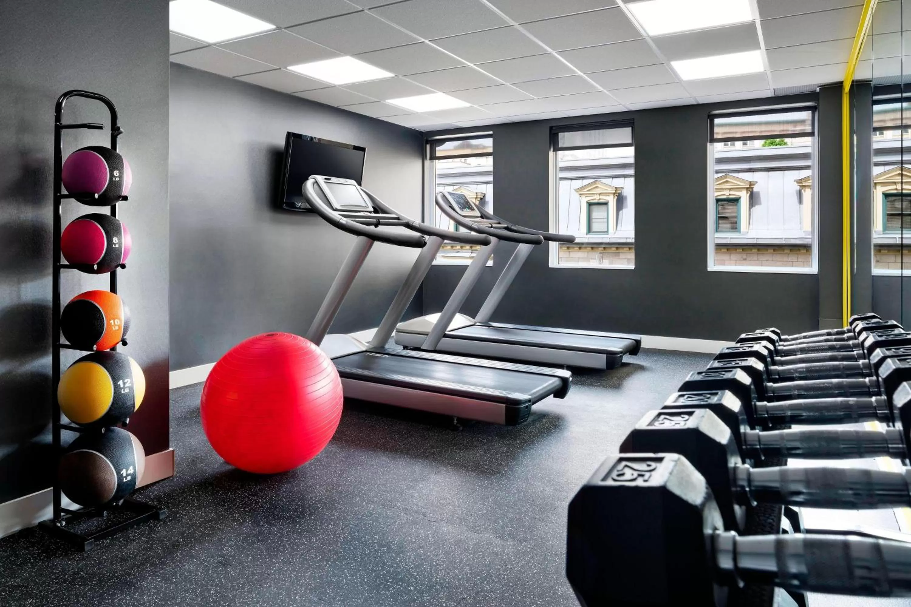 Fitness centre/facilities in SENS Høtel