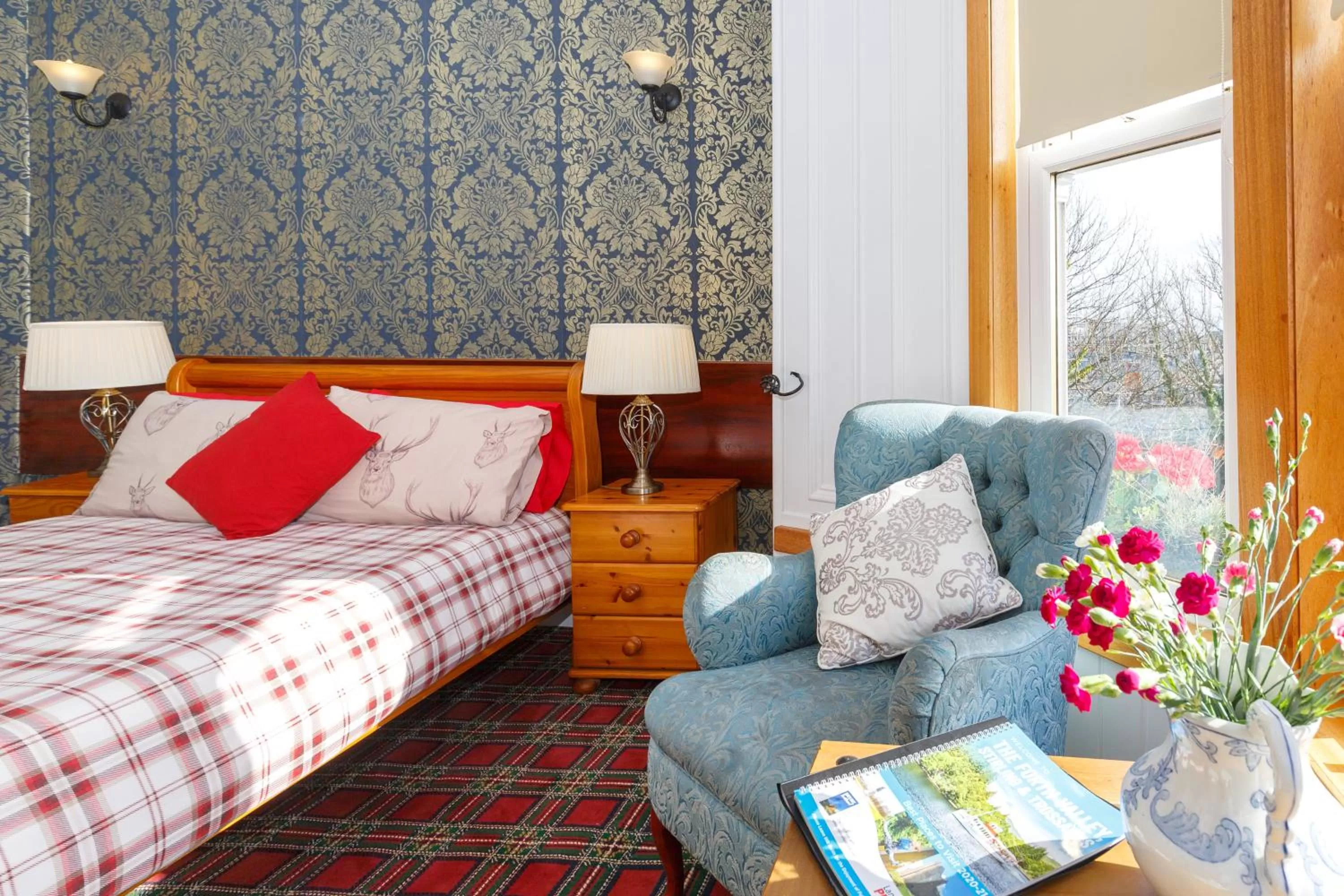 Bed in Castle Walk Bed & Breakfast