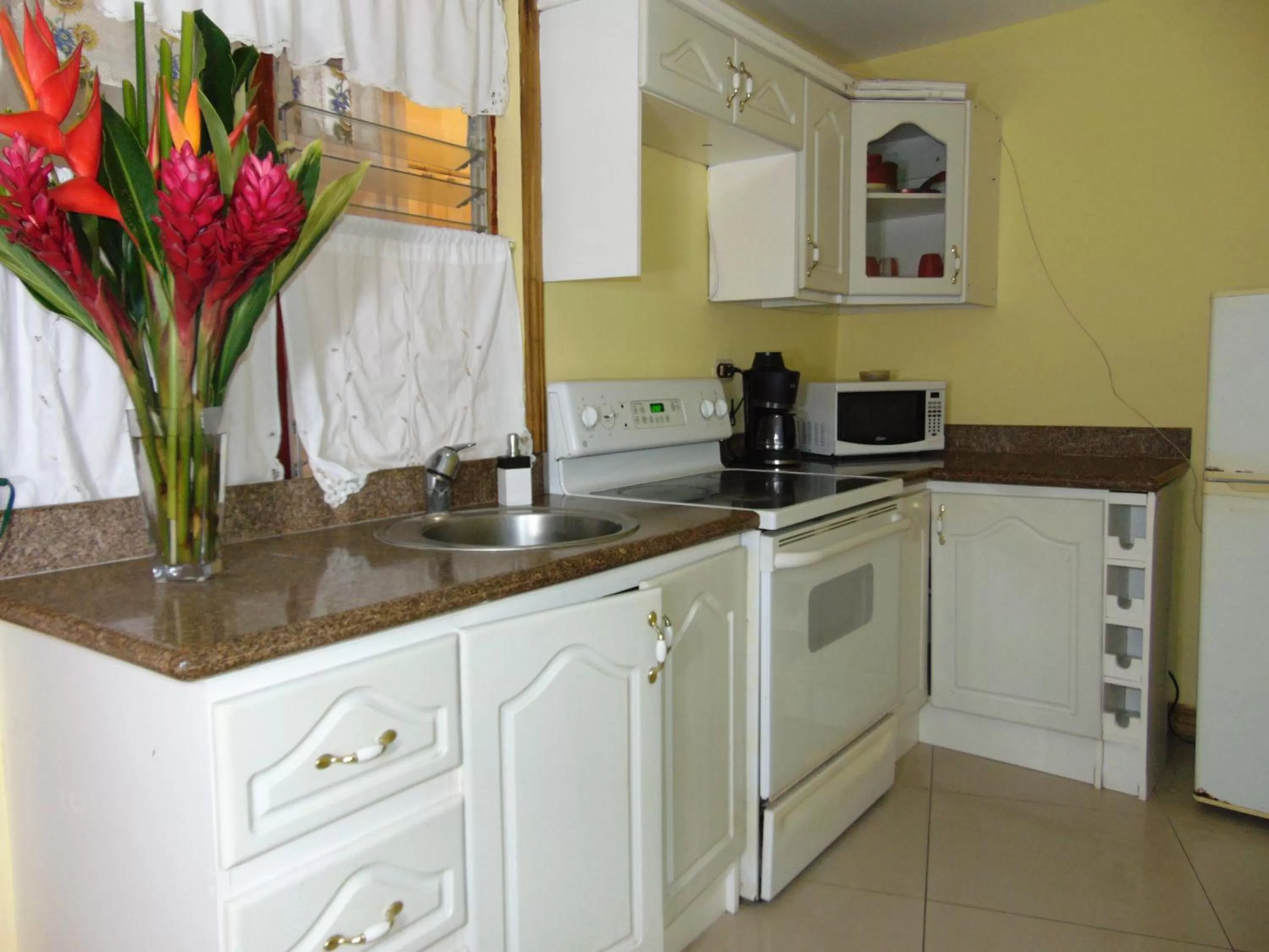 Kitchen or kitchenette in Casa Lima B&B