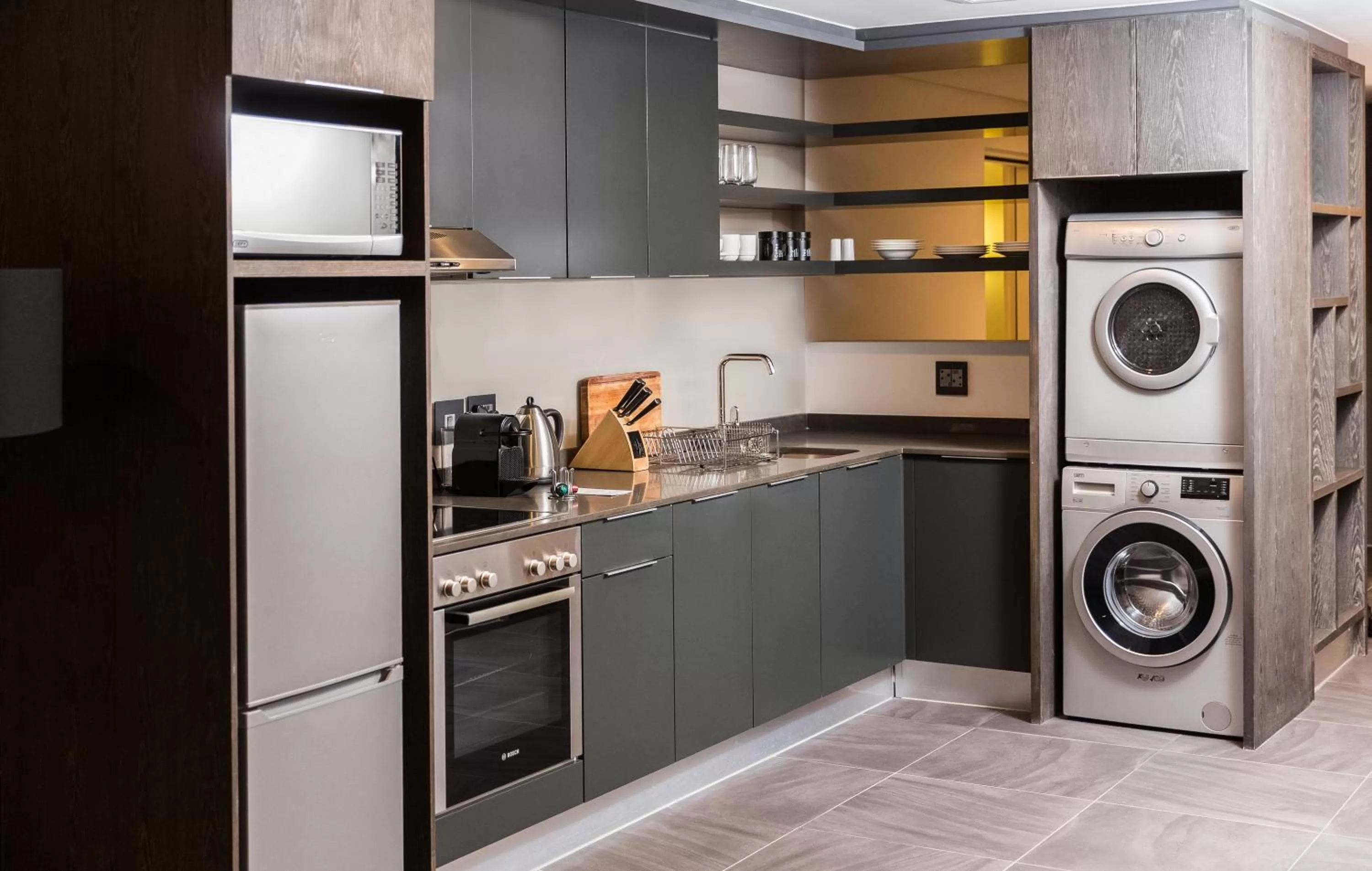 Kitchen or kitchenette in The Capital Mirage