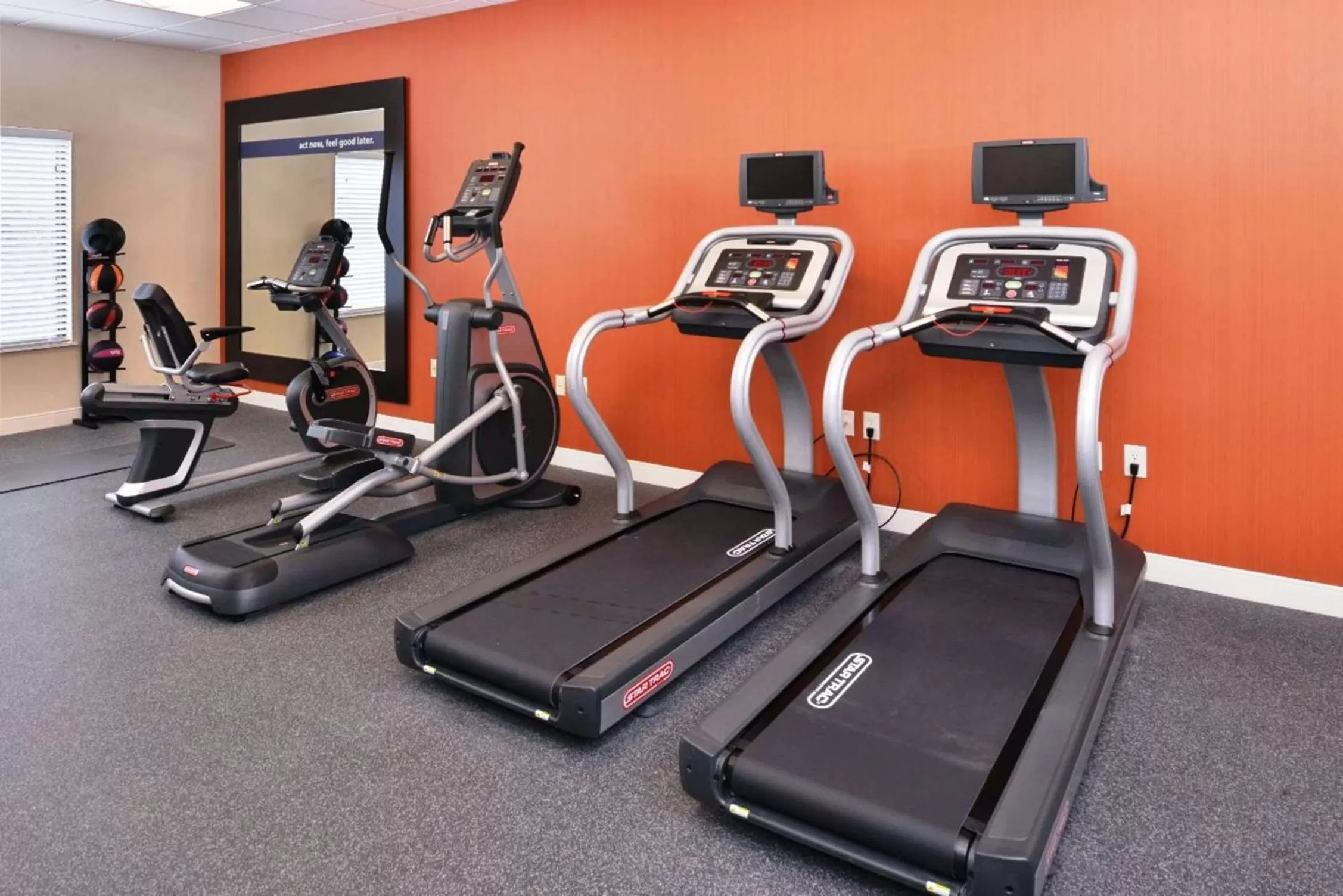 Fitness centre/facilities in Hampton Inn Leavenworth