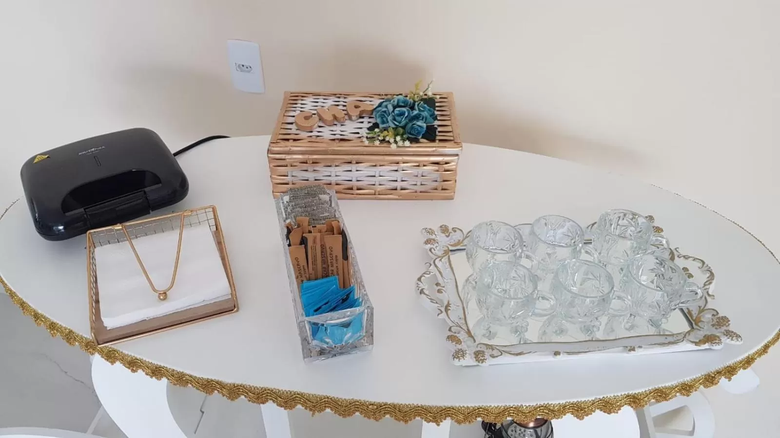 Coffee/tea facilities in Pousada Cavalero