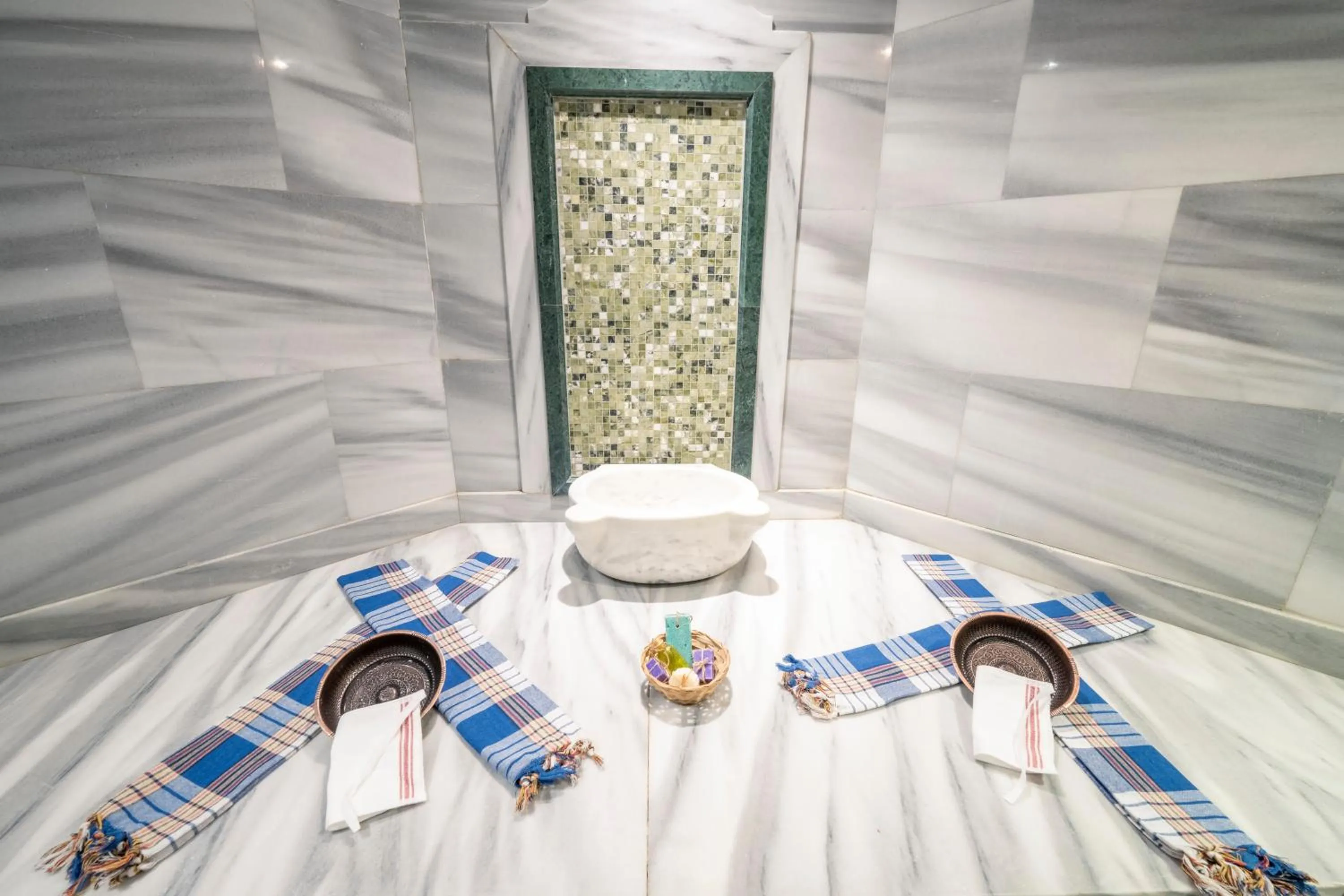 Bathroom, Bed in The Central Palace Taksim