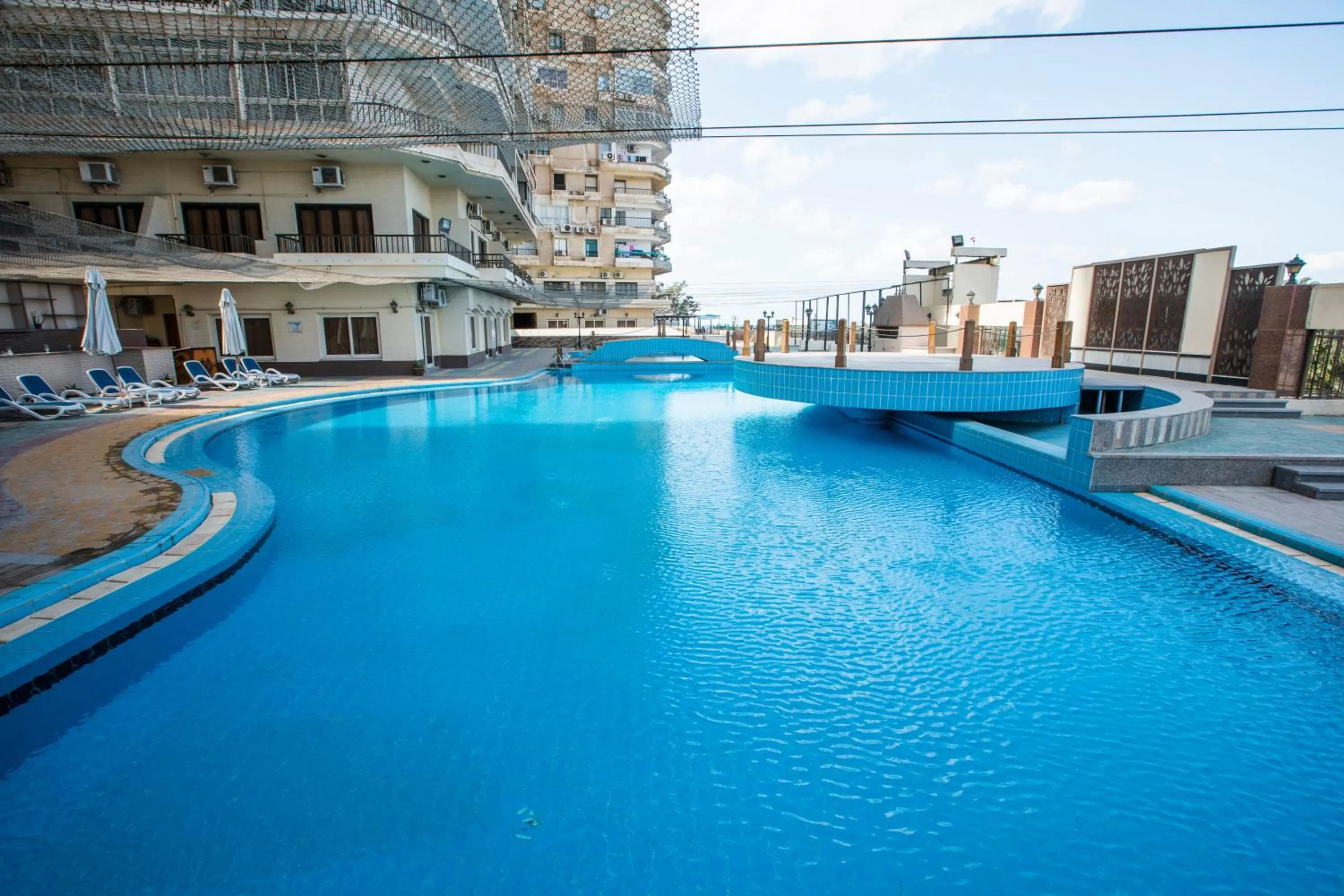 Swimming pool in AIFU Hotel El Montazah Alexandria
