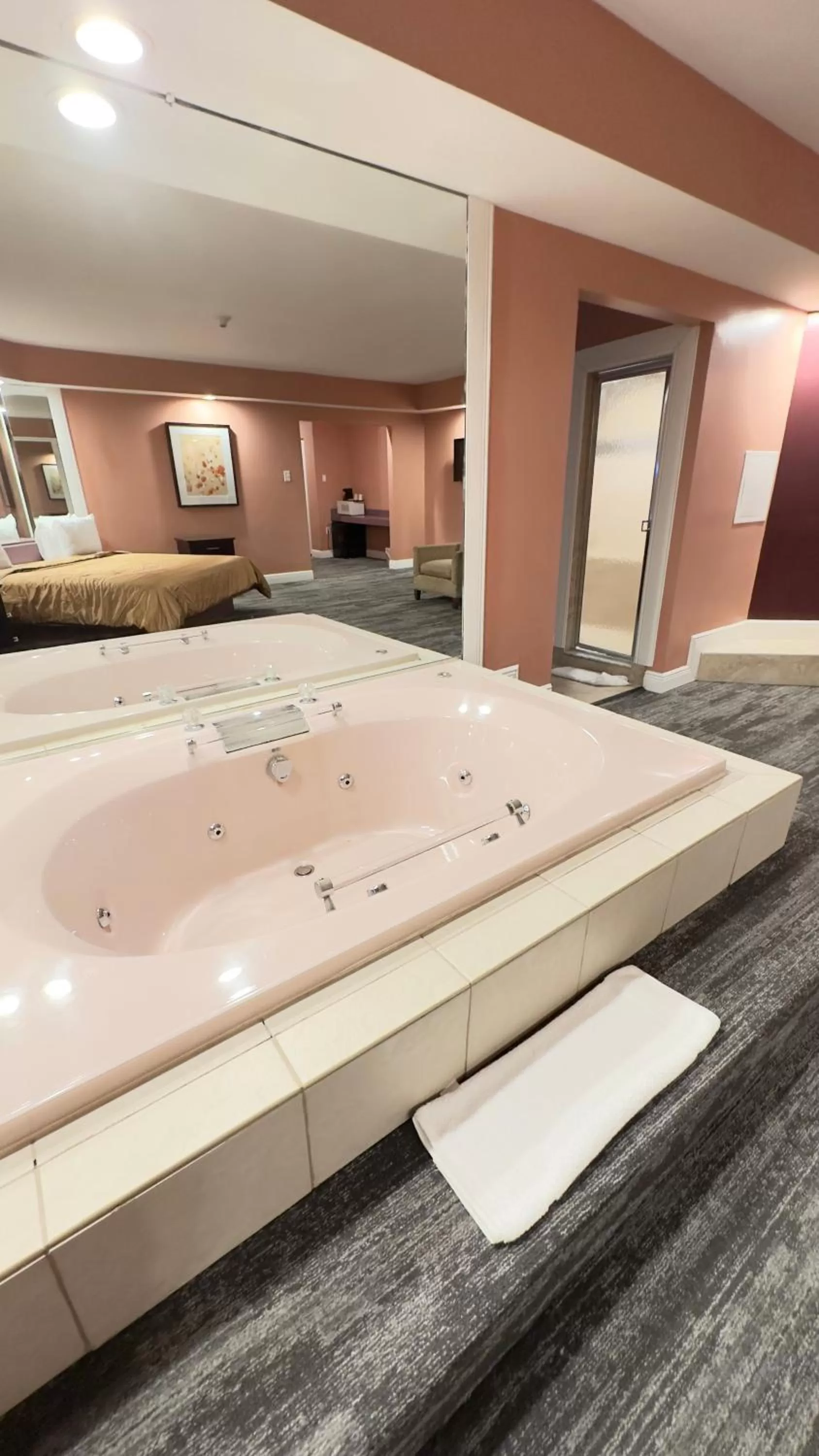Hot Tub in Inn of the Dove - Romantic Luxury Suites with Jacuzzi & Seasonal Fireplace at Harrisburg-Hershey-Philadelphia, PA
