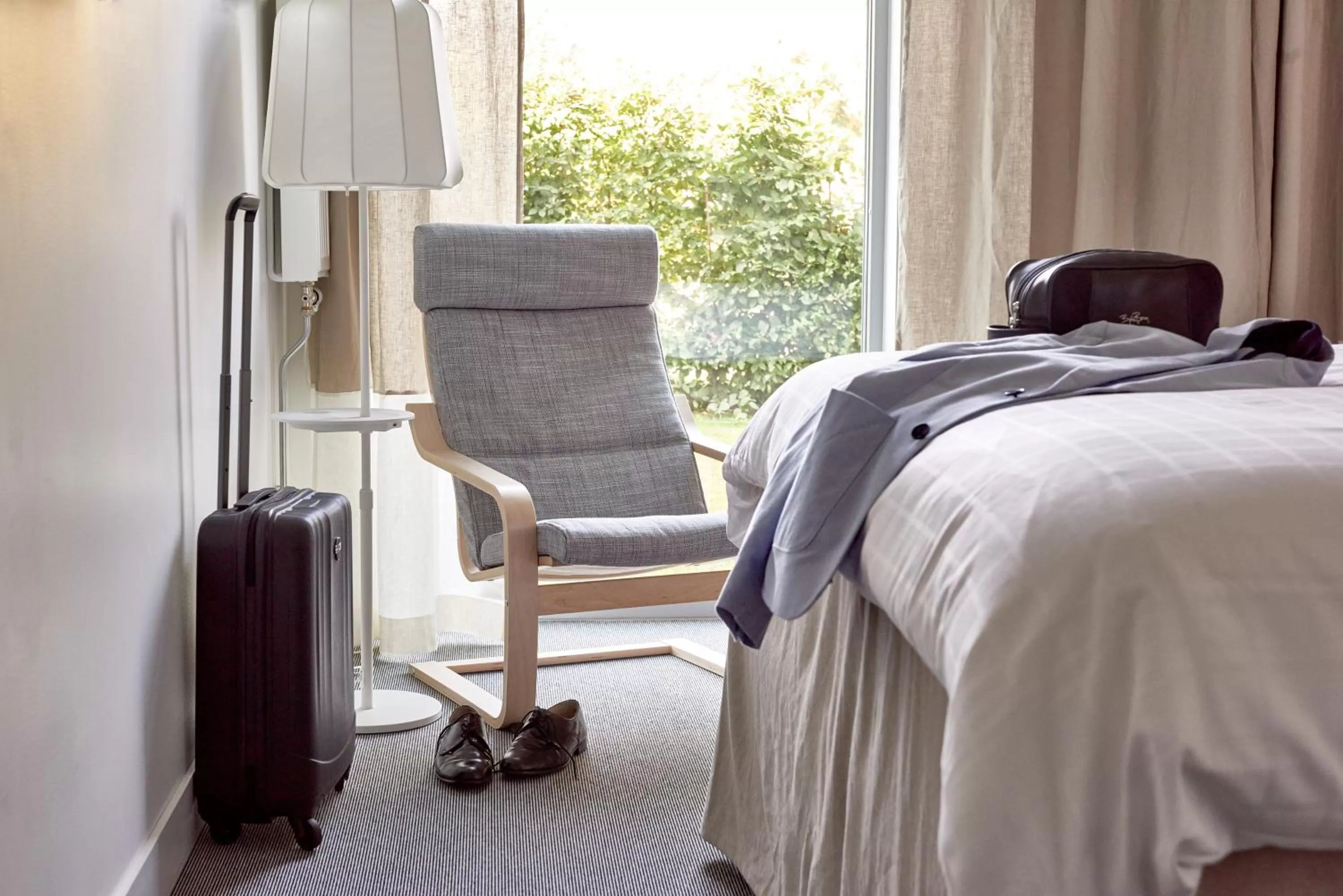 Bedroom, Bed in IKEA Hotell