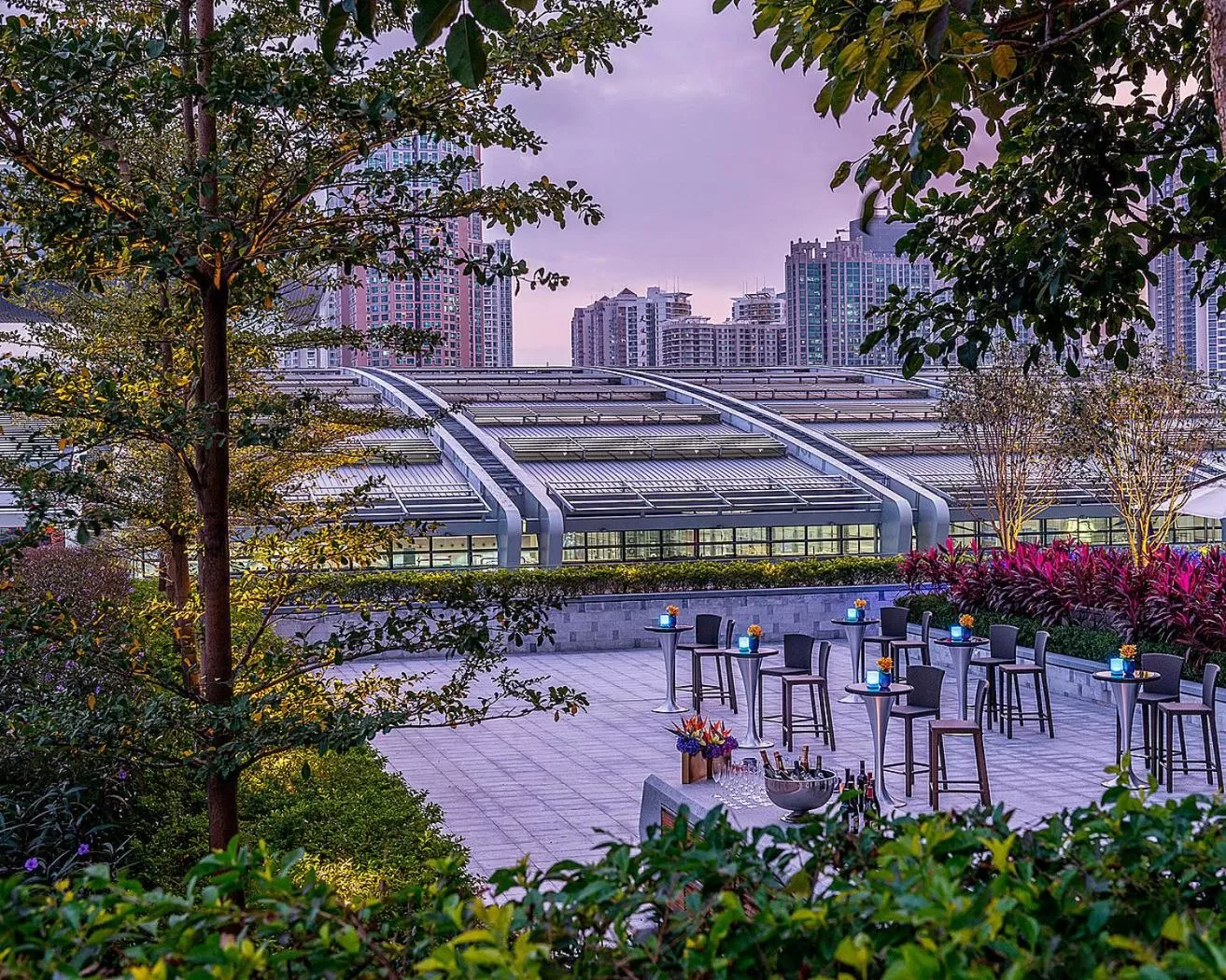 Balcony/Terrace in Four Seasons Hotel Shenzhen