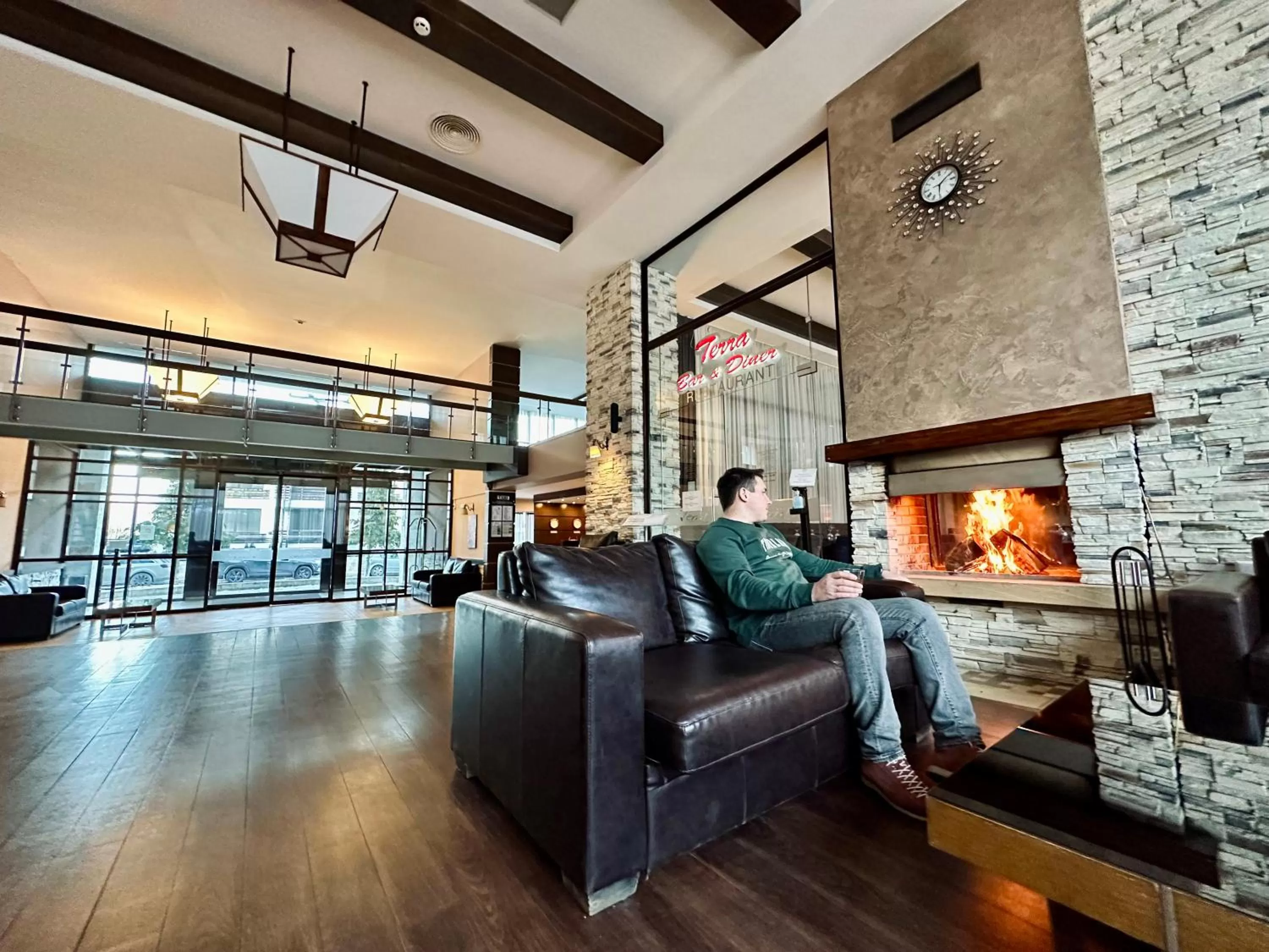 Lobby or reception in Terra Hotel