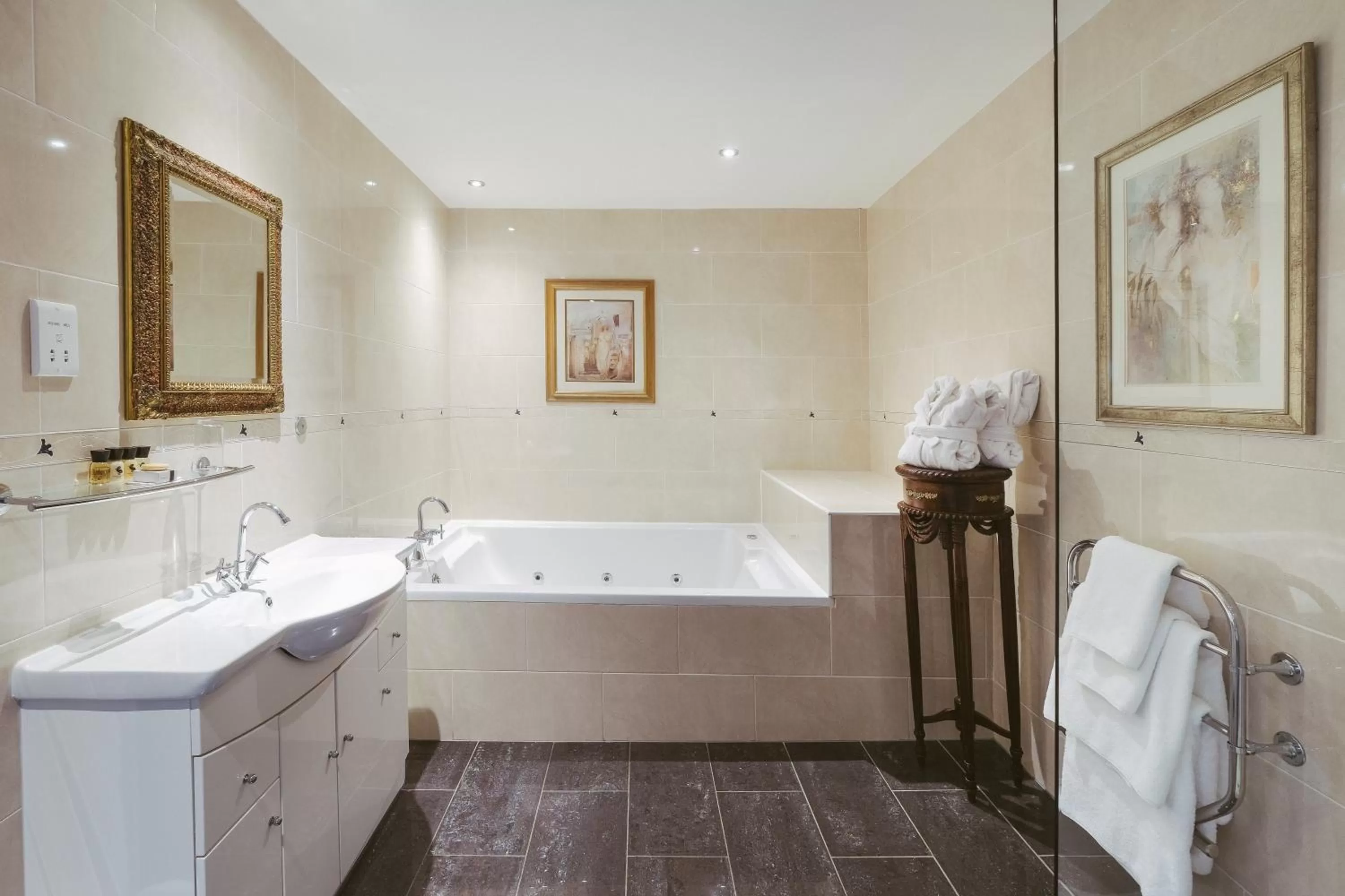Bathroom in Beamish Hall Hotel, BW Premier Collection