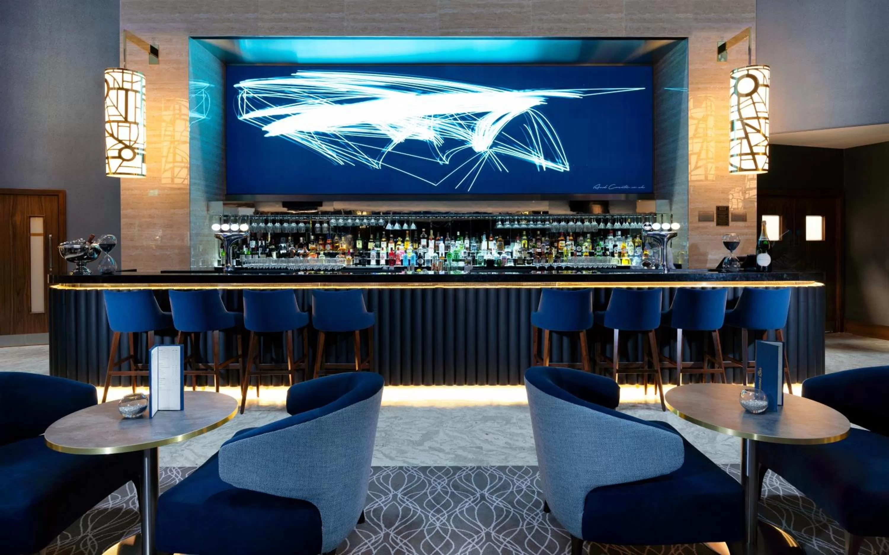 Lounge or bar in Crowne Plaza London Heathrow T4 by IHG