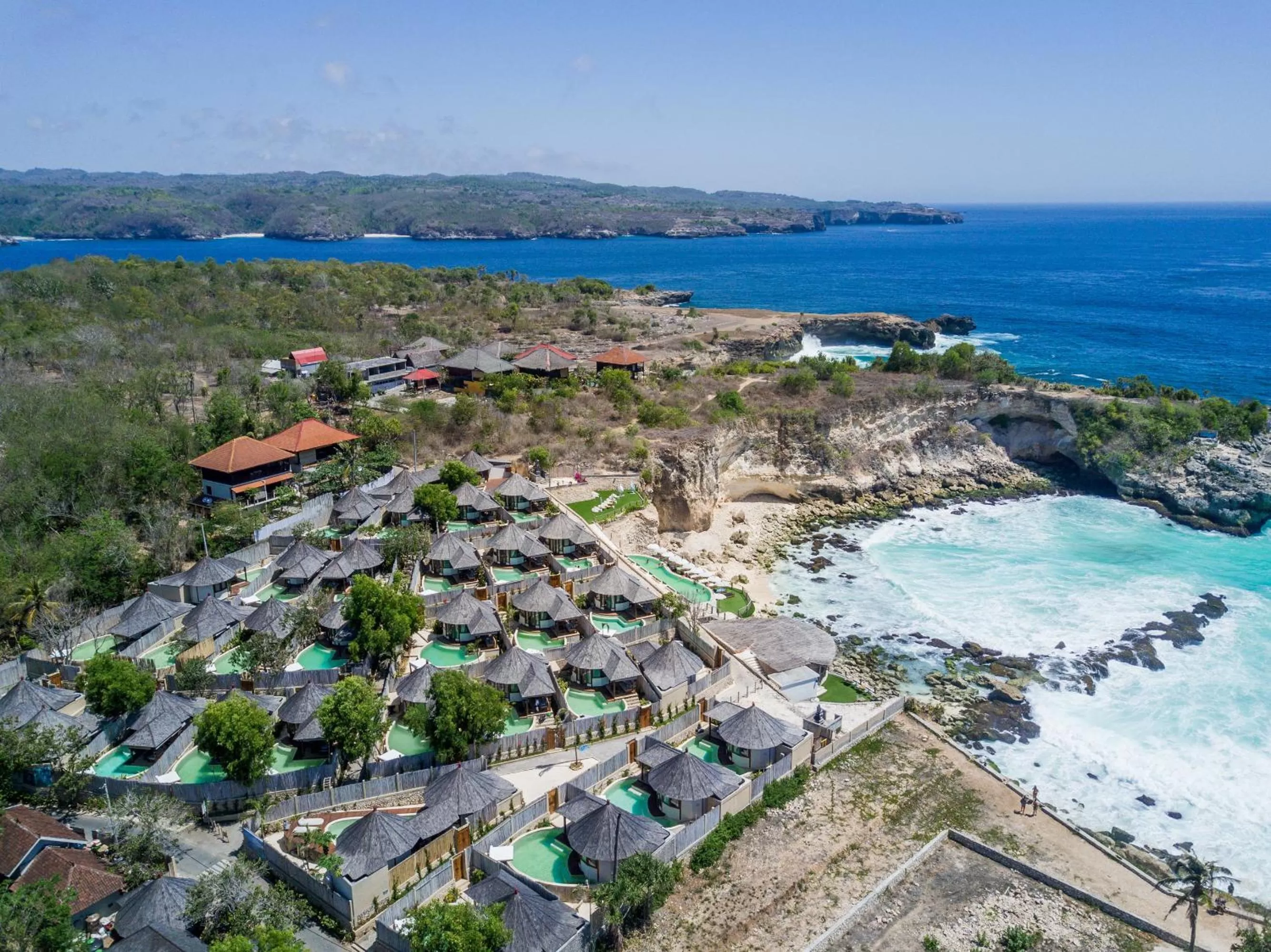 Bird's eye view in Blue Lagoon Avia Villas