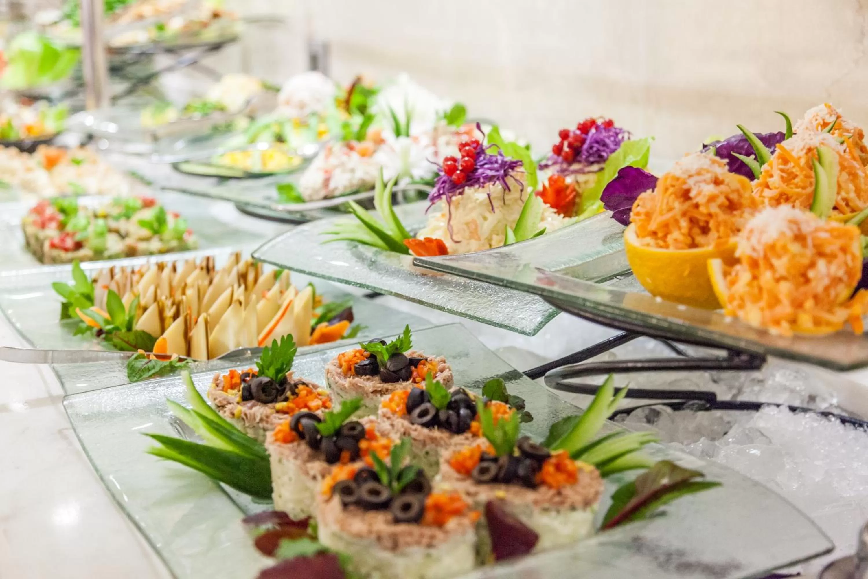 Food in Harir Palace Hotel