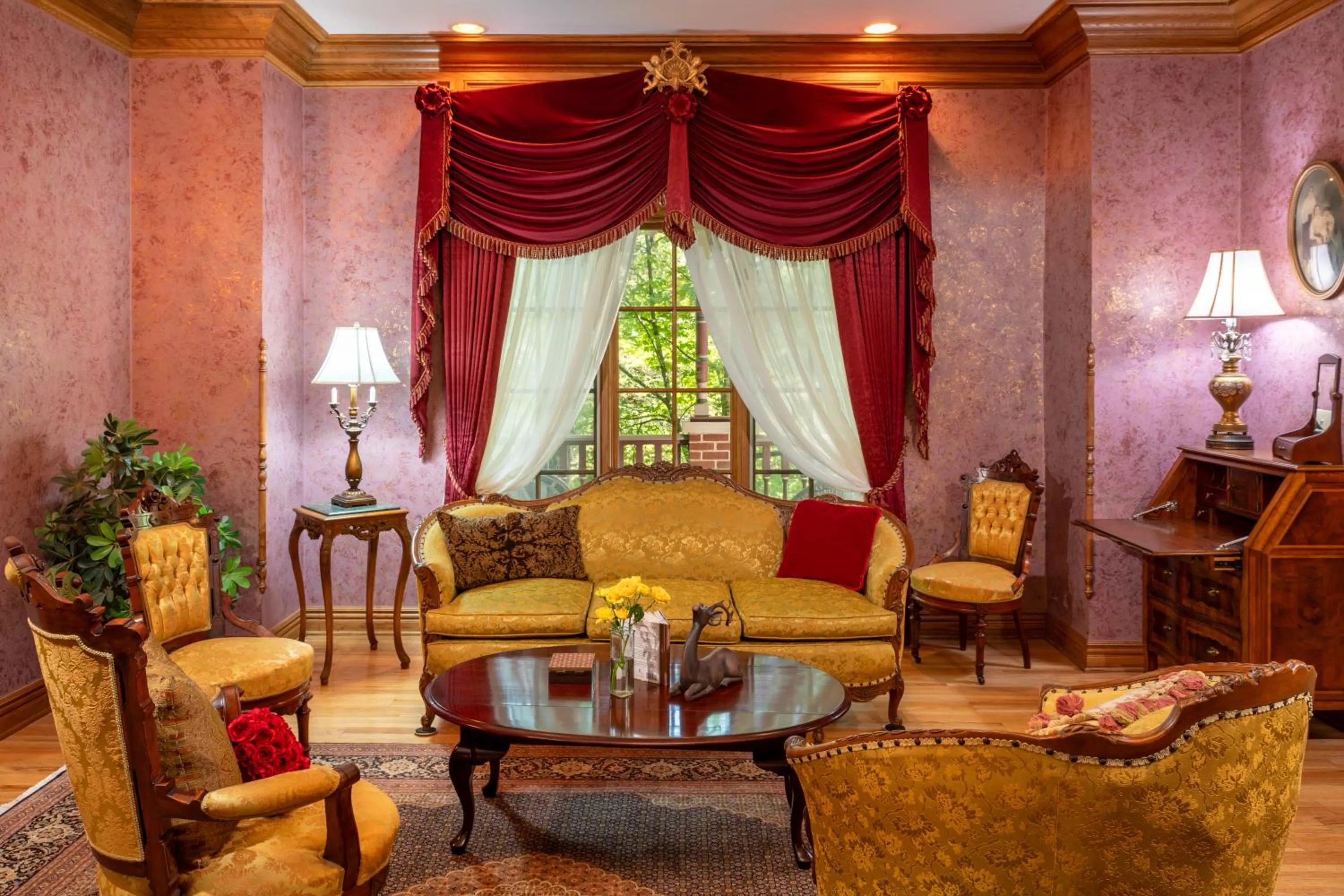 Seating area in Angel at Rose Hall