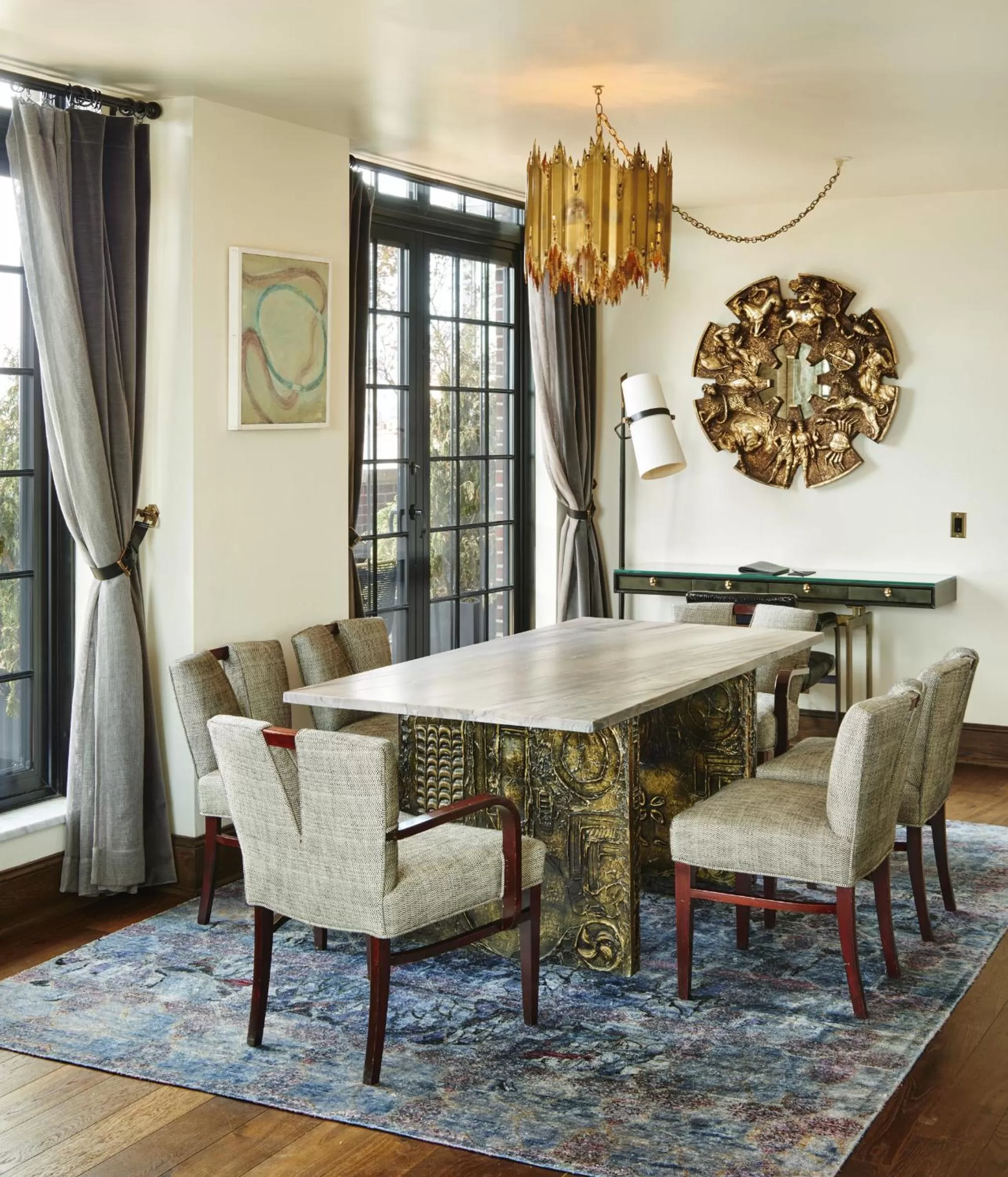 Dining area in The Ludlow Hotel